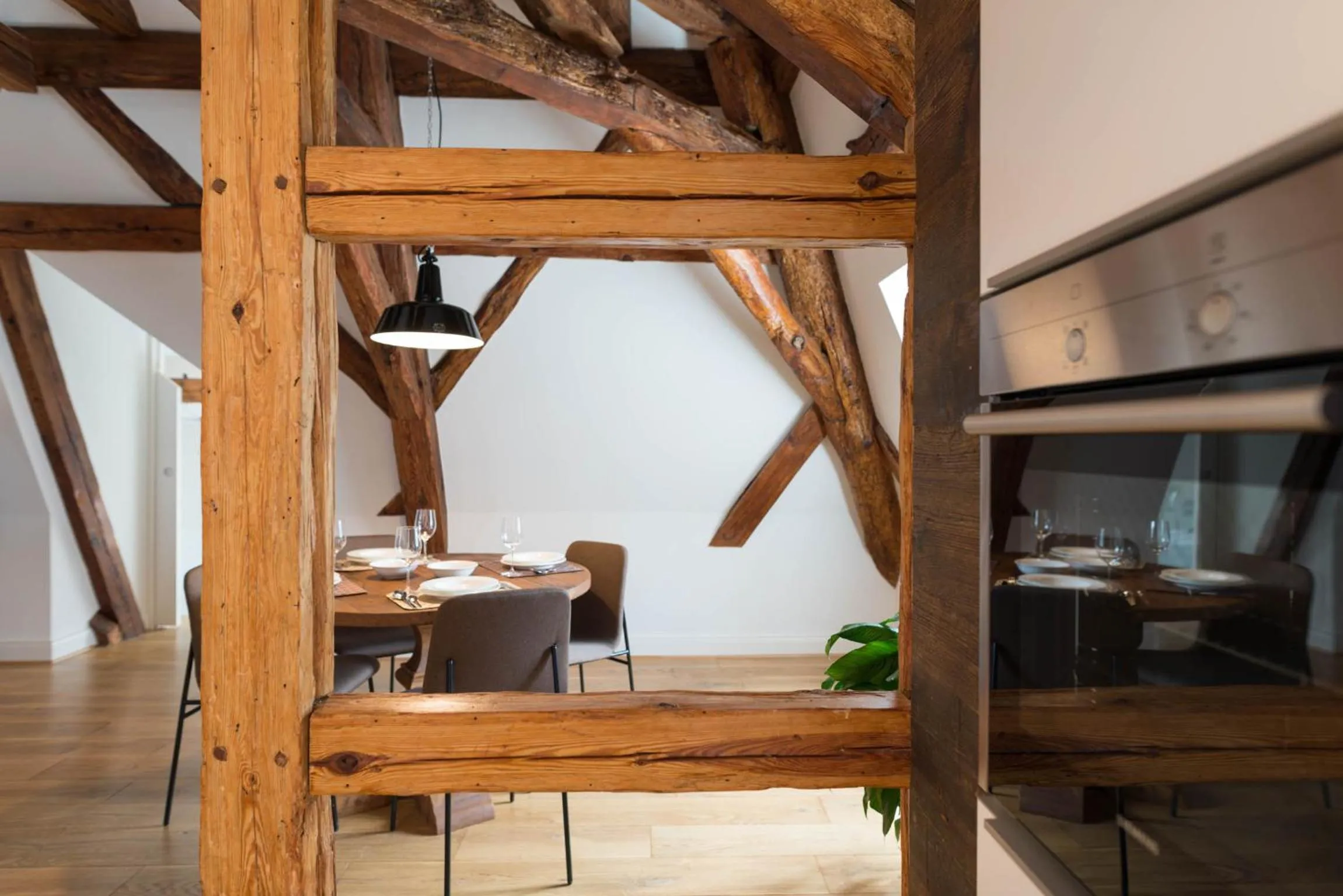 Kitchen or kitchenette in Schloss Beuchow