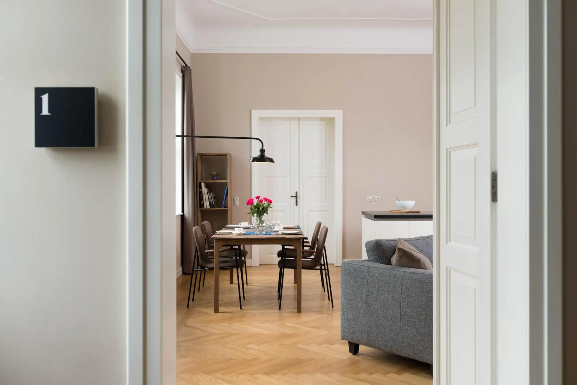 Living room in Schloss Beuchow