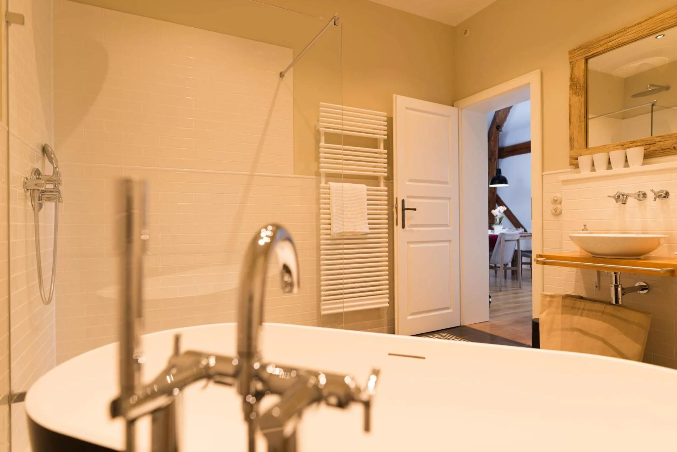 Shower in Schloss Beuchow