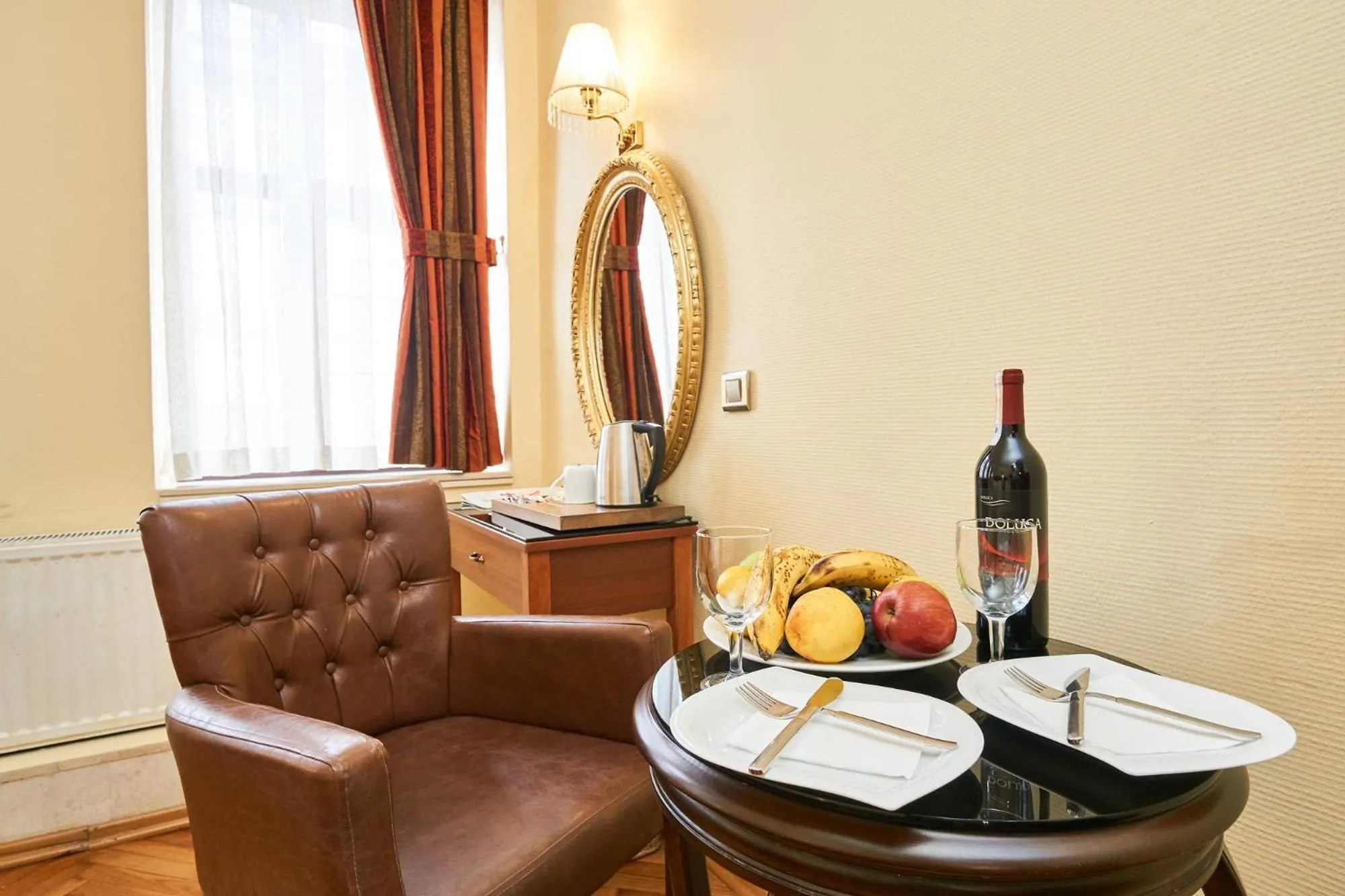 Seating area in Amber Hotel & Spa