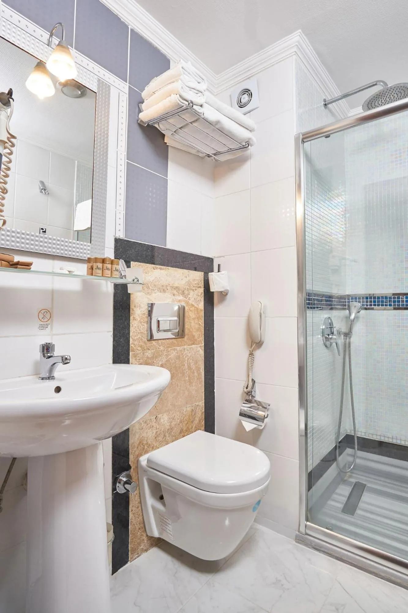 Bathroom in Amber Hotel & Spa