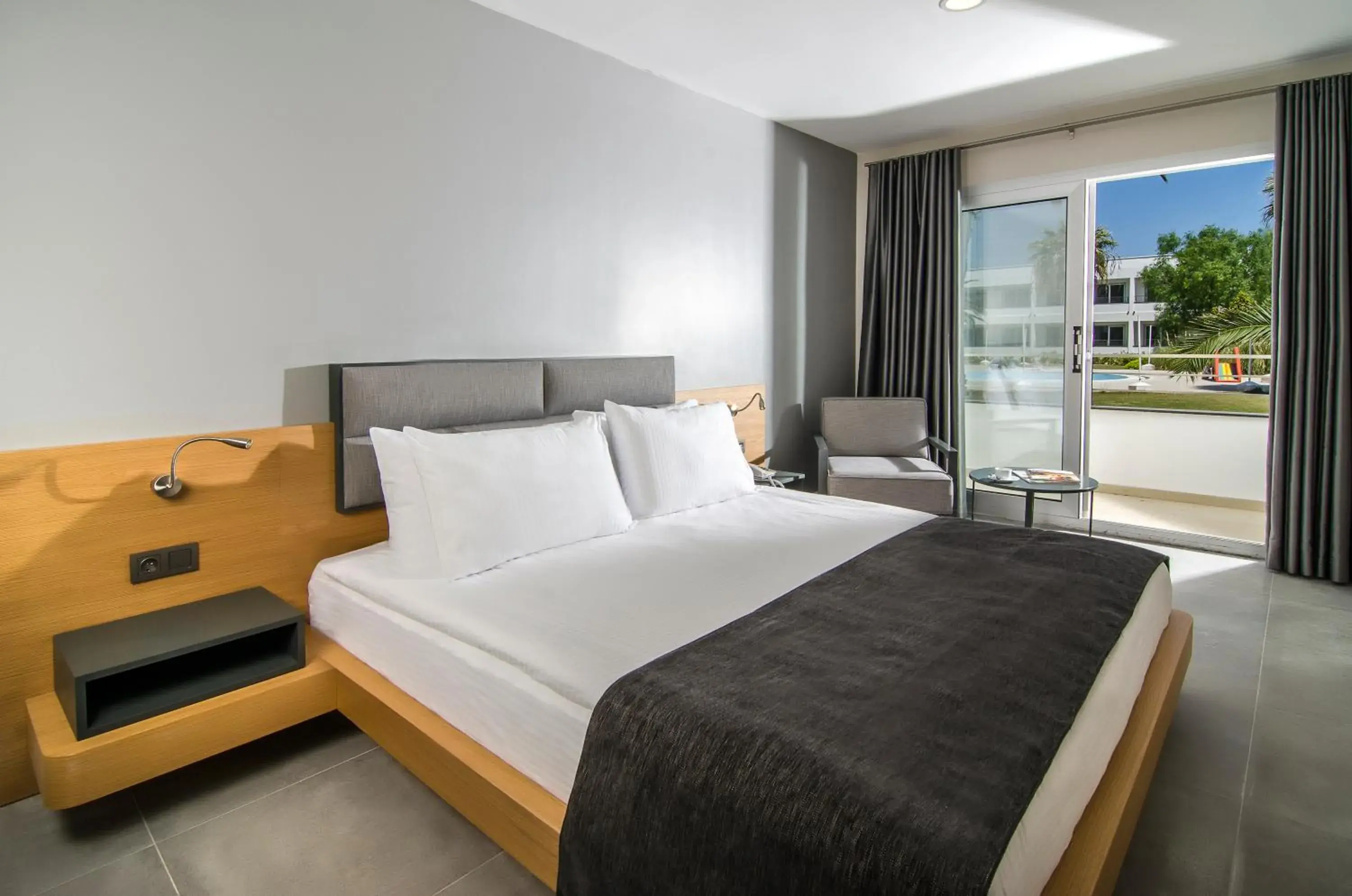 Bed in Altin Yunus Hotel & SPA - Çeşme Bed in Altin Yunus Hotel & SPA - Çeşme