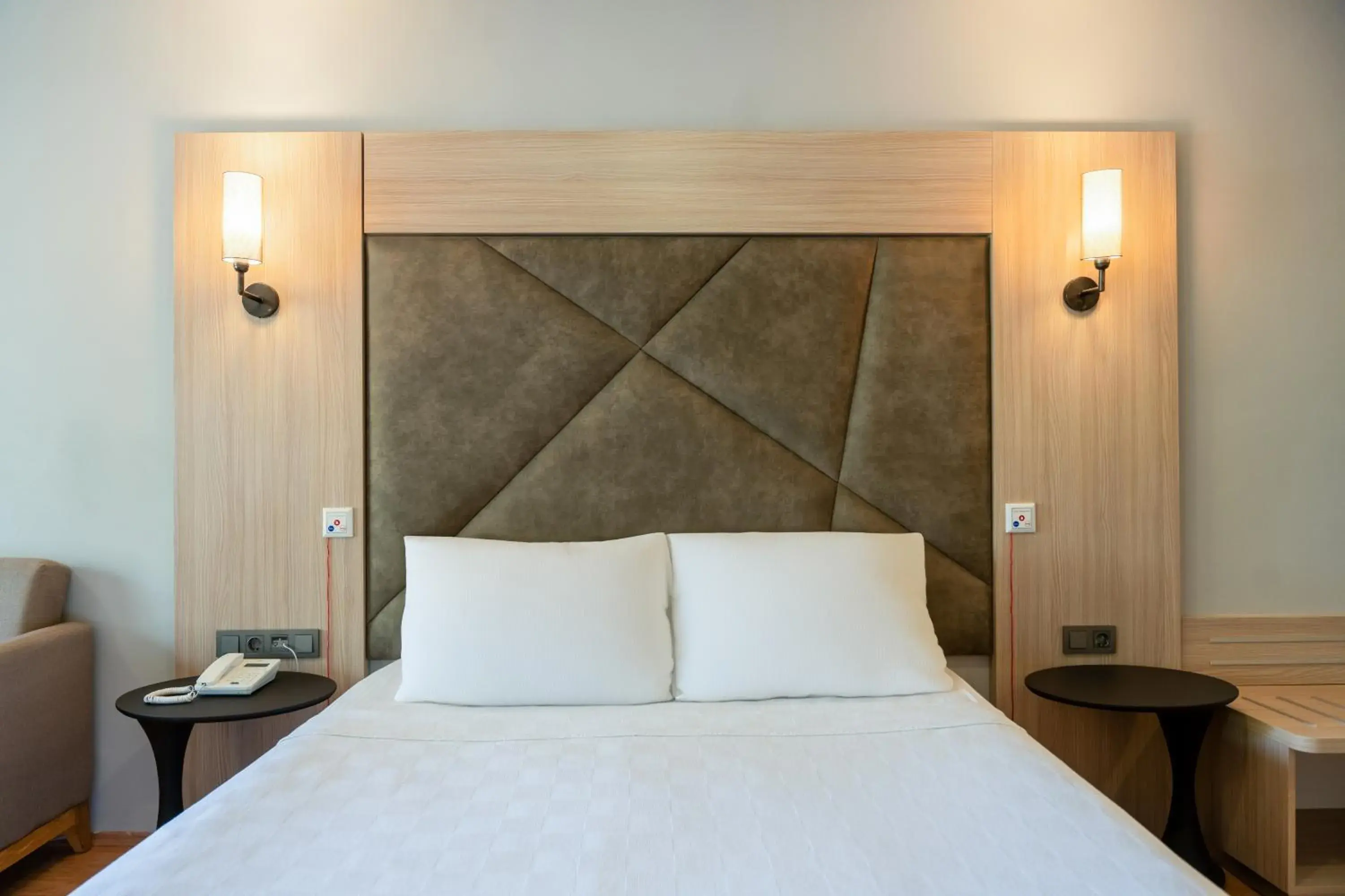 Bed in Altin Yunus Hotel & SPA - Çeşme Bed in Altin Yunus Hotel & SPA - Çeşme