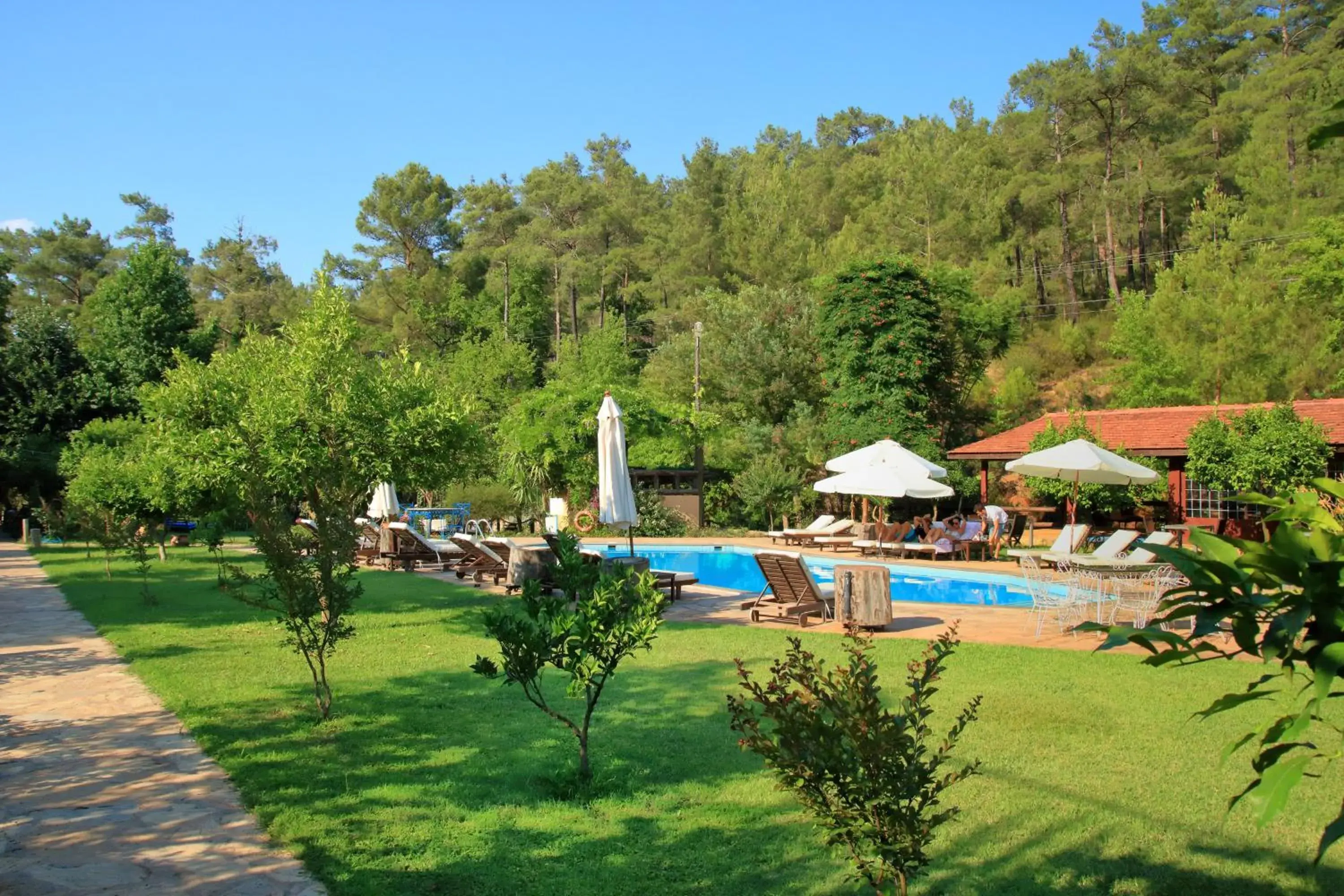 Garden view in Dalya Life Garden view in Dalya Life