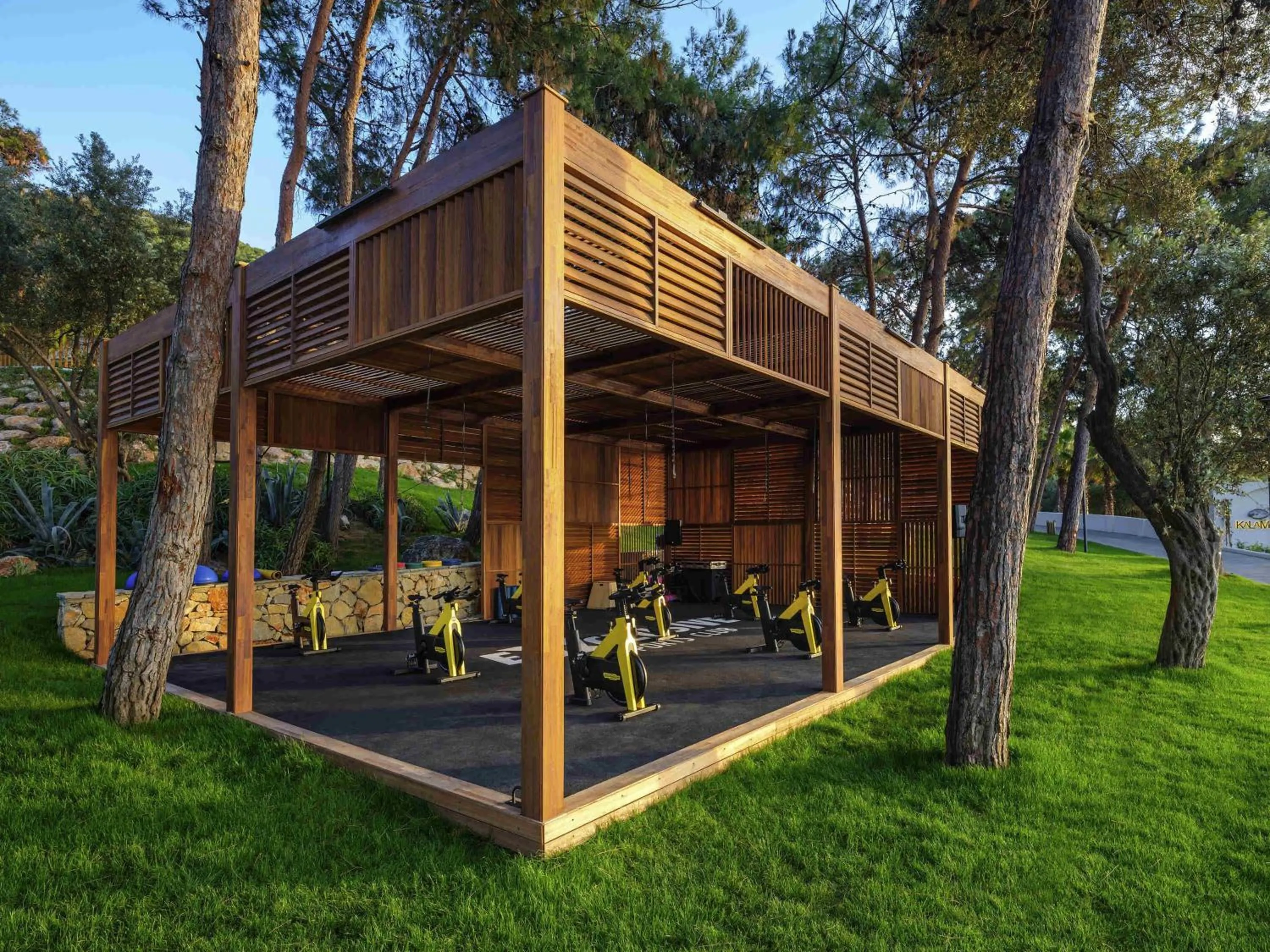 Fitness centre/facilities in Rixos Premium Bodrum