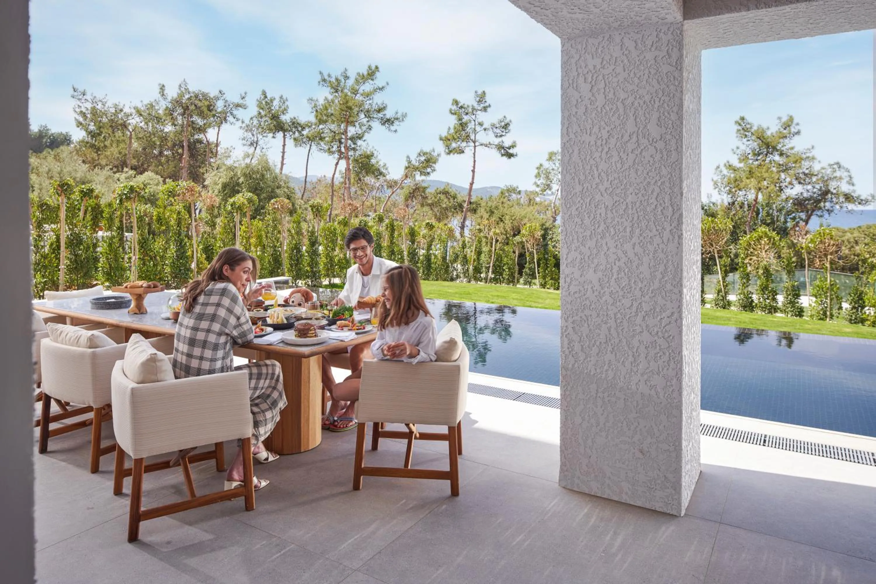 Patio in Rixos Premium Bodrum