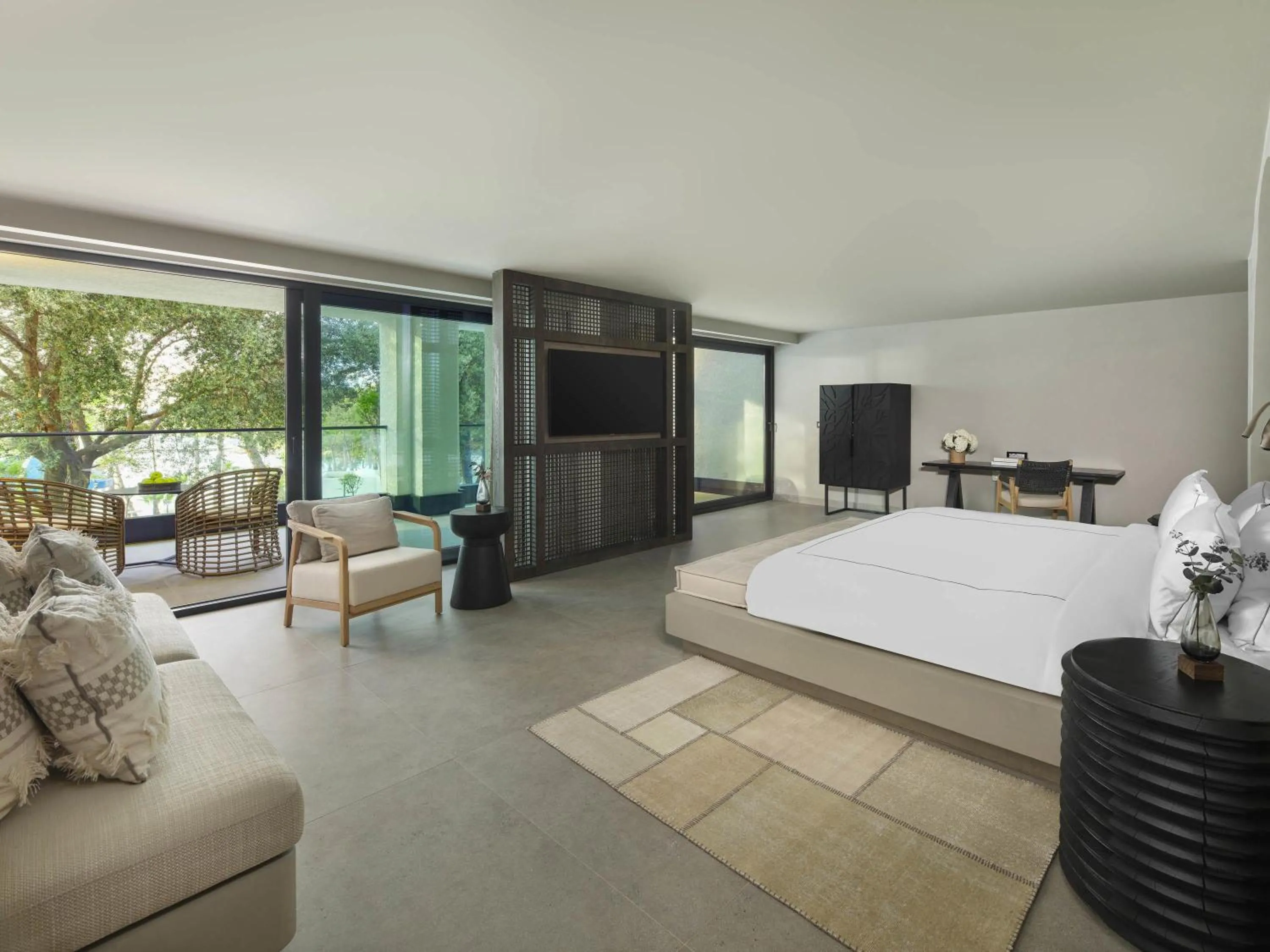 Bedroom, Bed in Rixos Premium Bodrum