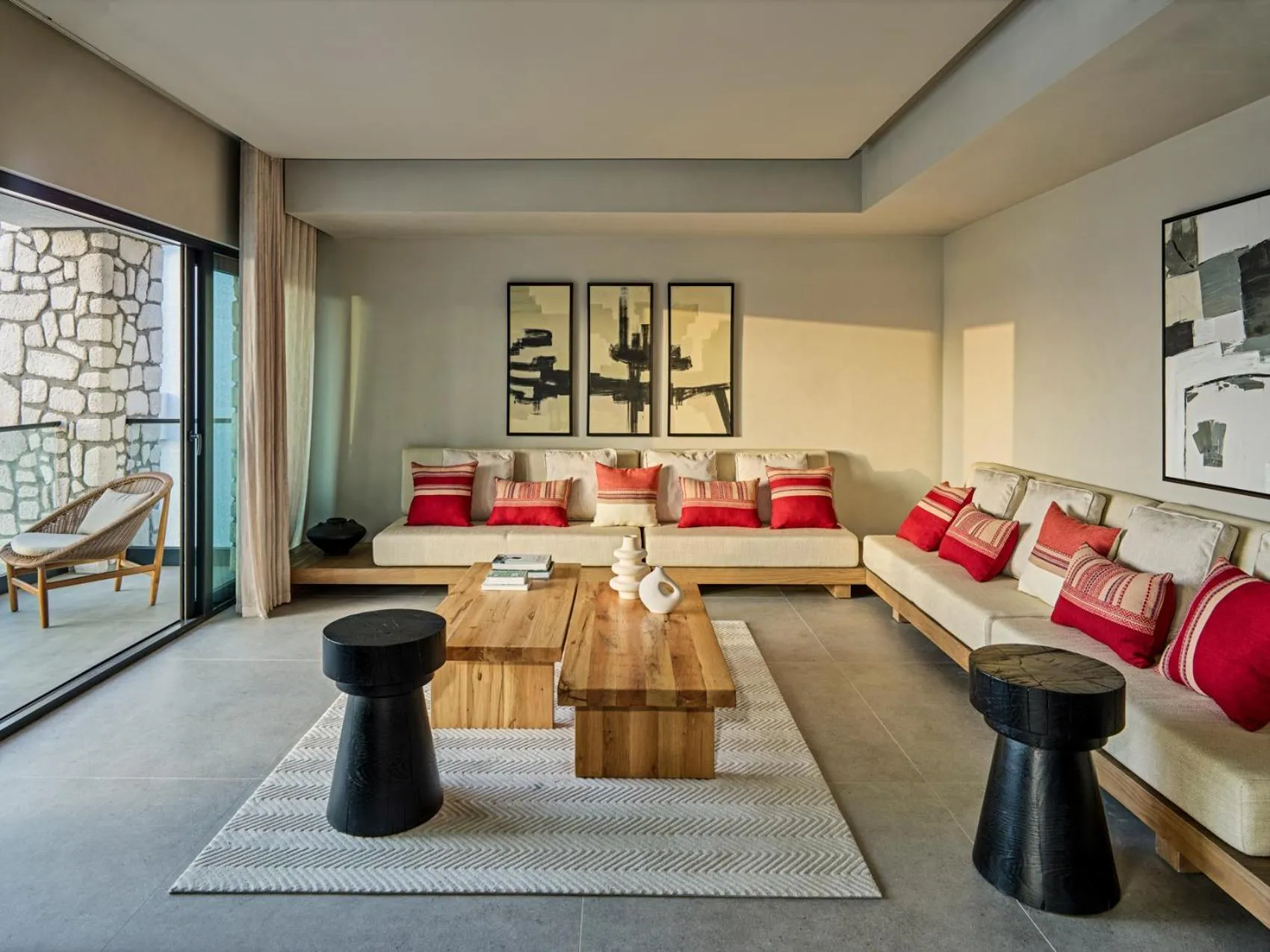 Living room in Rixos Premium Bodrum