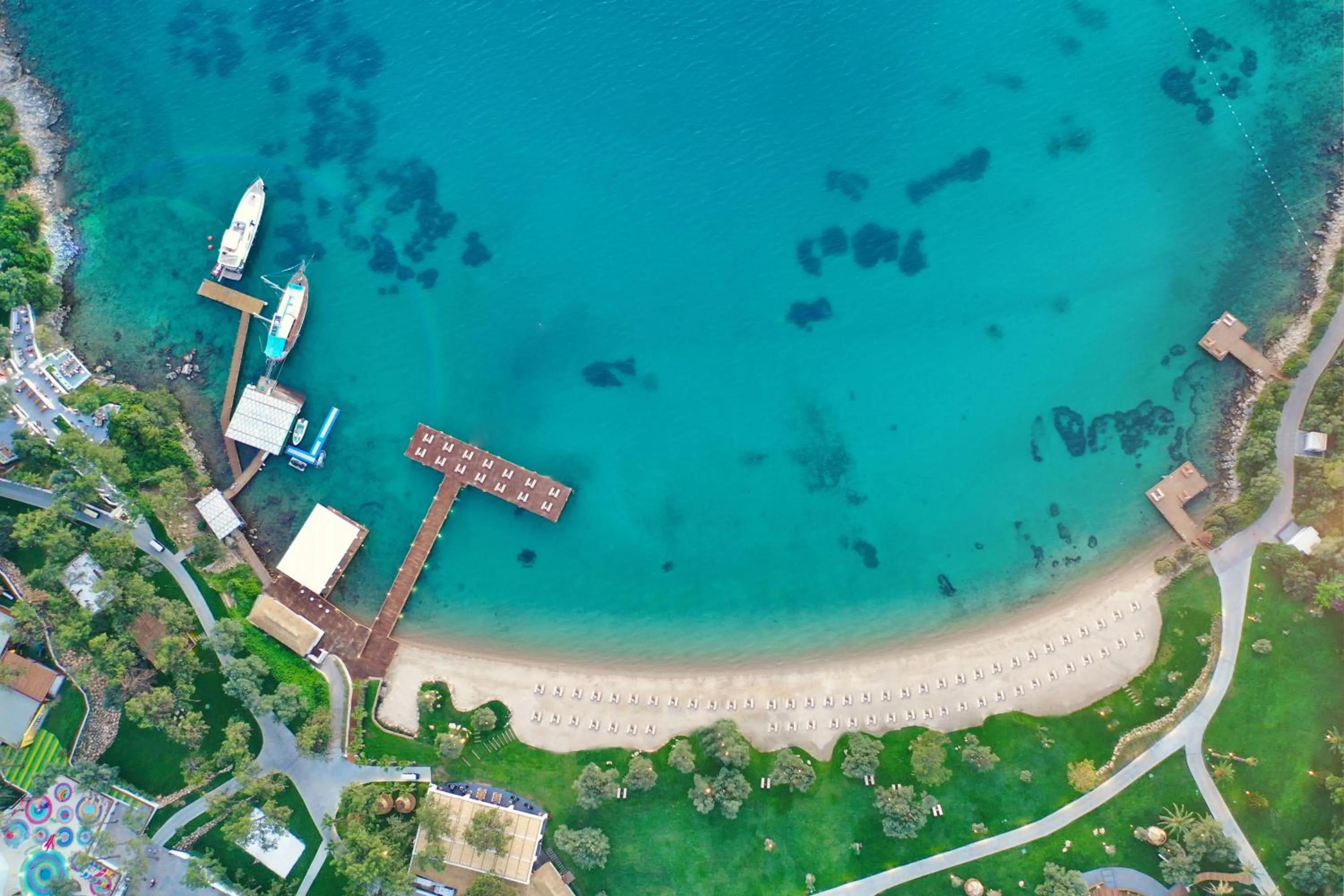 Beach in Rixos Premium Bodrum