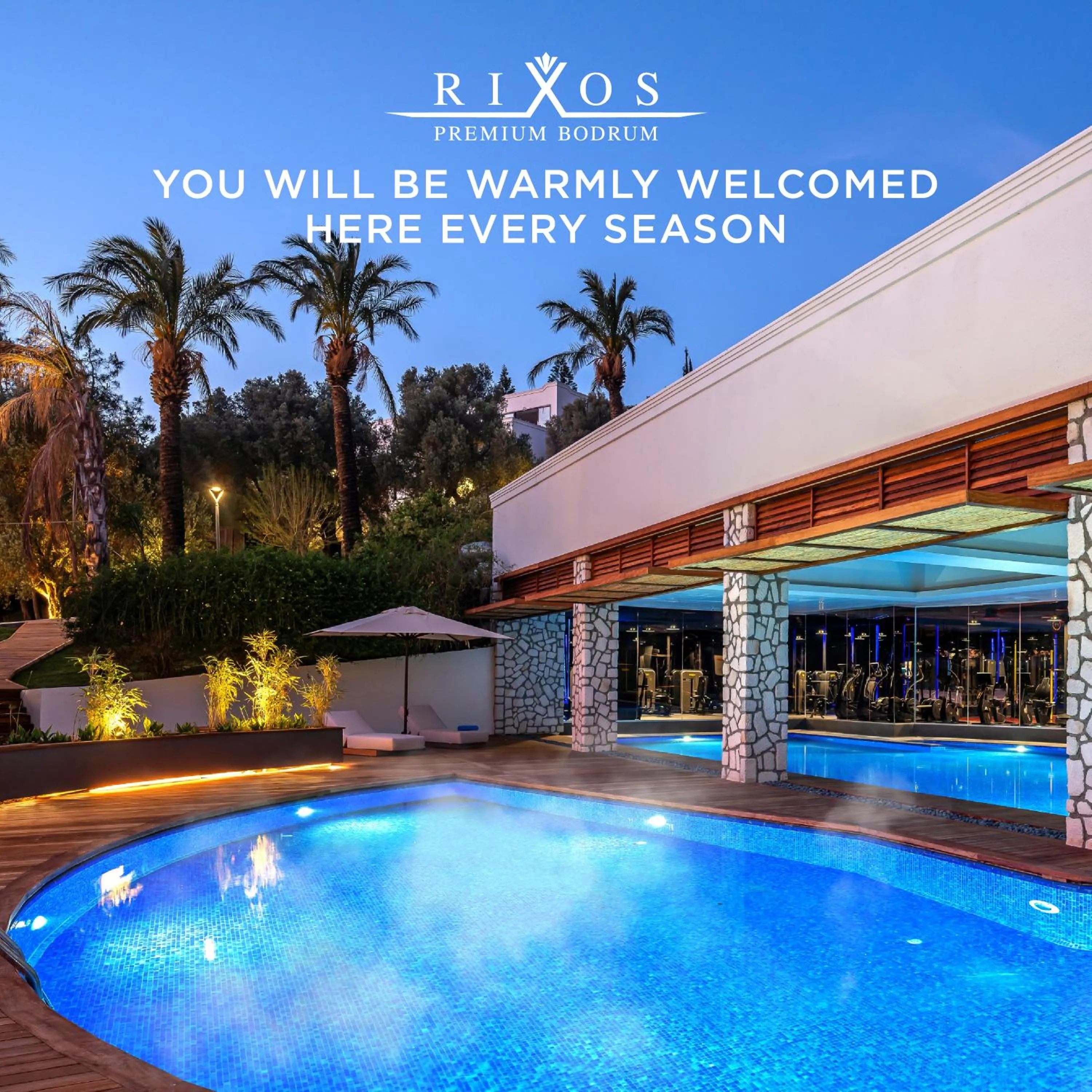 Swimming pool in Rixos Premium Bodrum