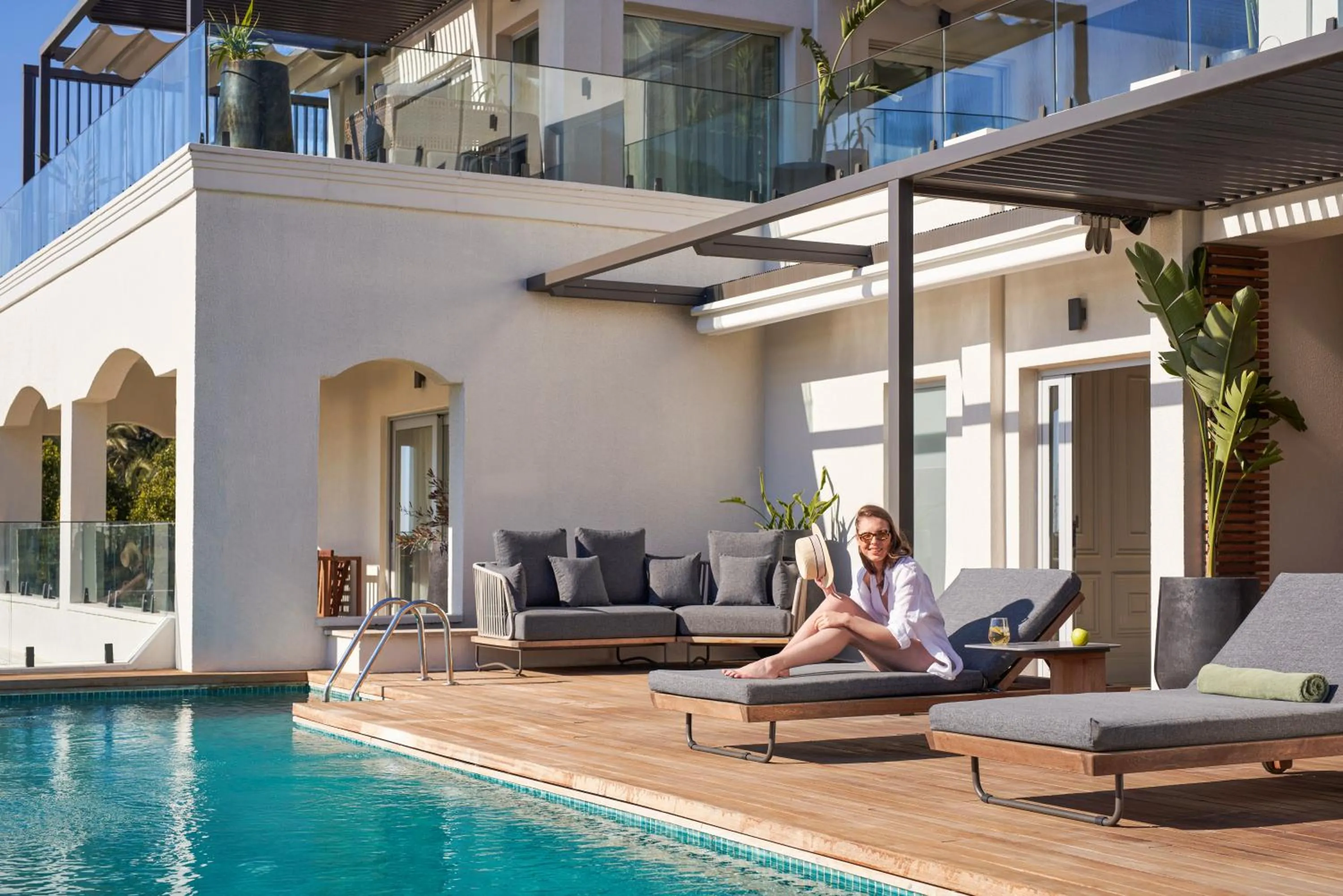 Patio in Rixos Premium Bodrum