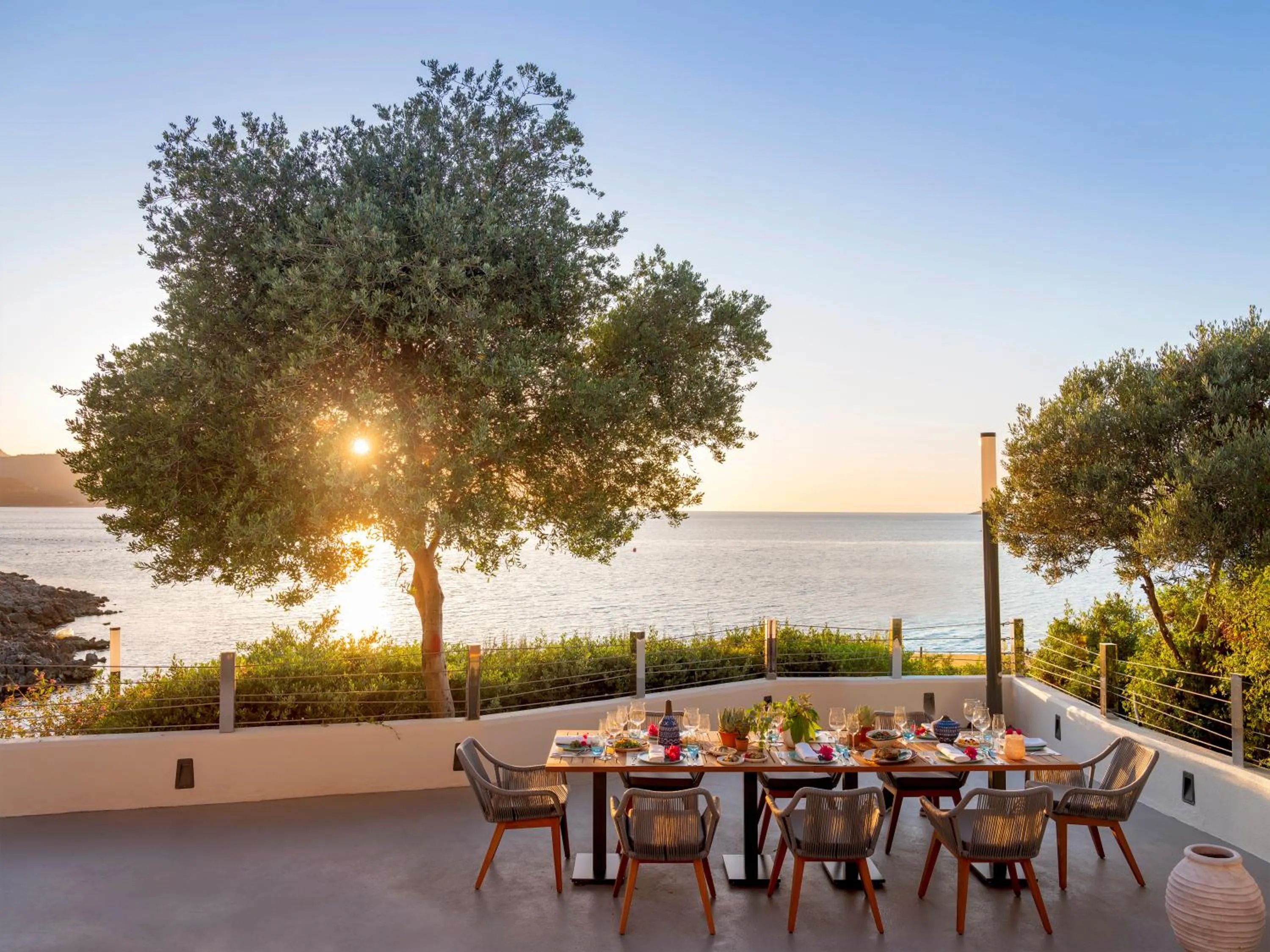 Patio in Rixos Premium Bodrum