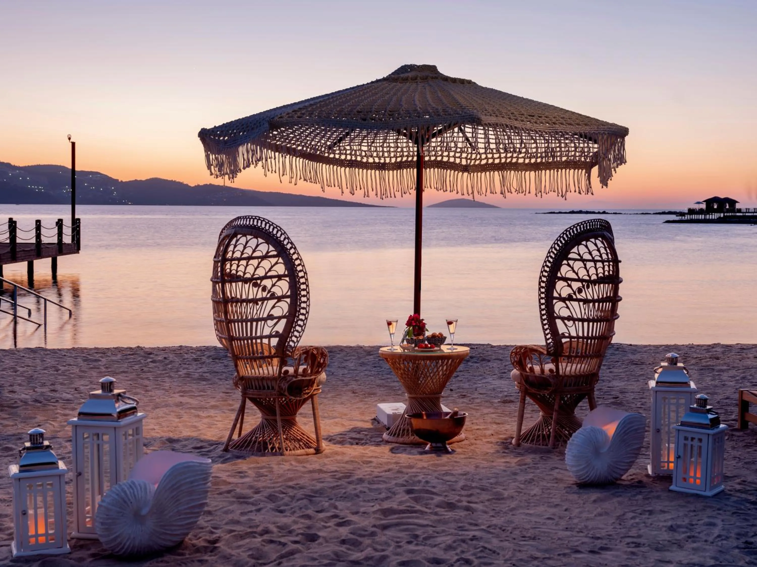 Beach in Rixos Premium Bodrum
