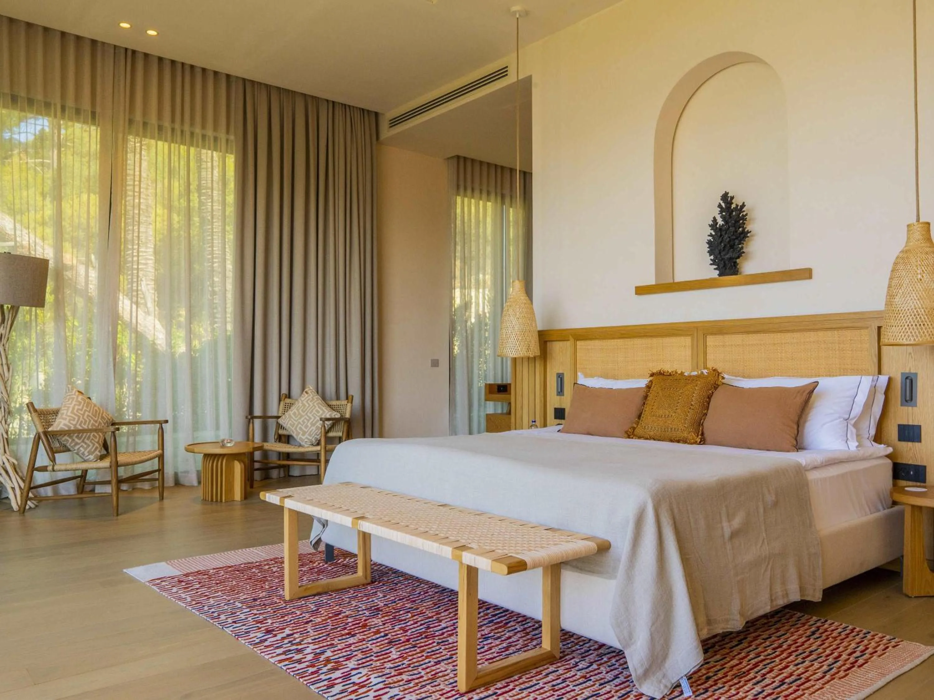 Bedroom, Bed in Rixos Premium Bodrum