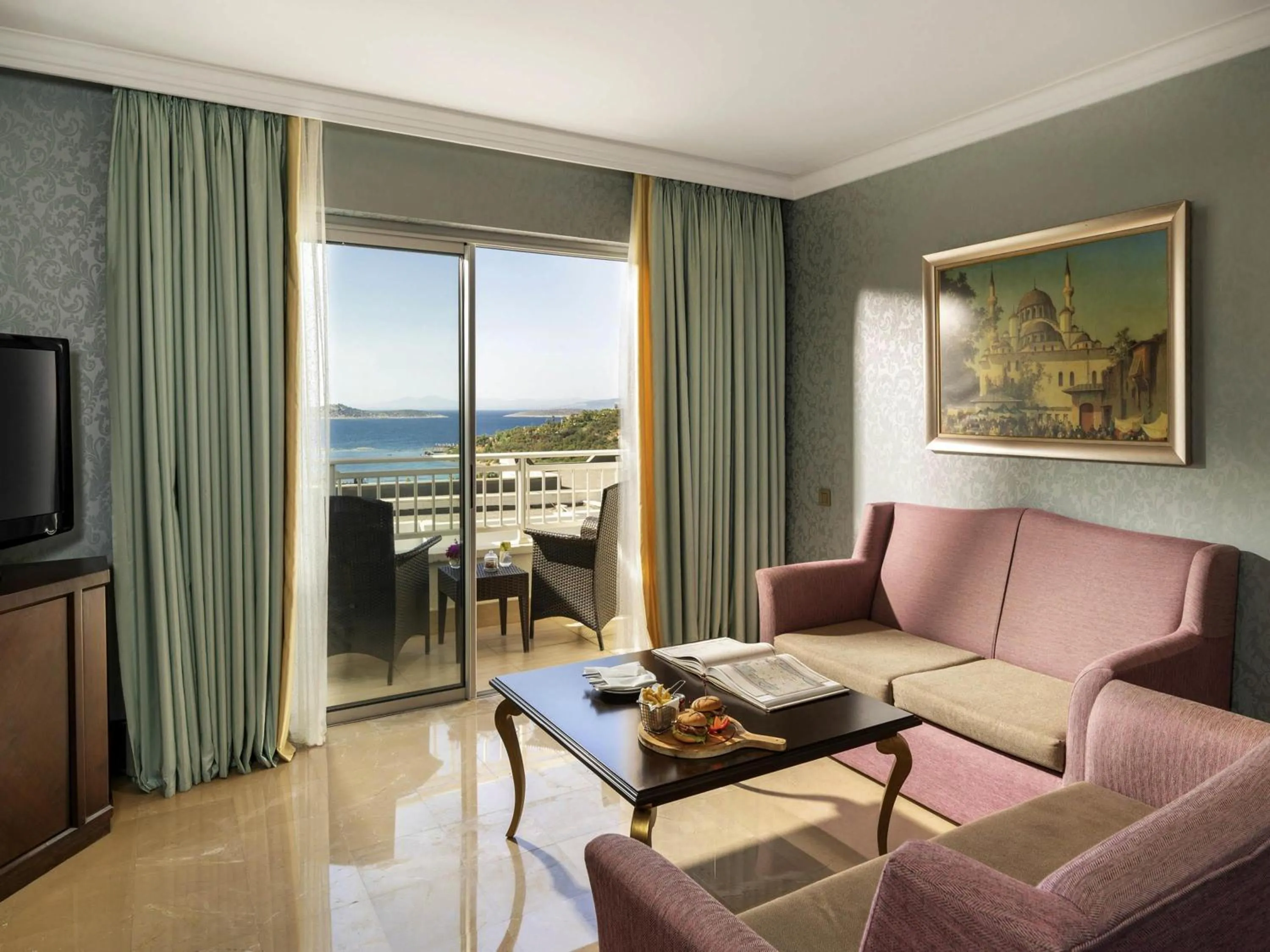 Bedroom in Rixos Premium Bodrum