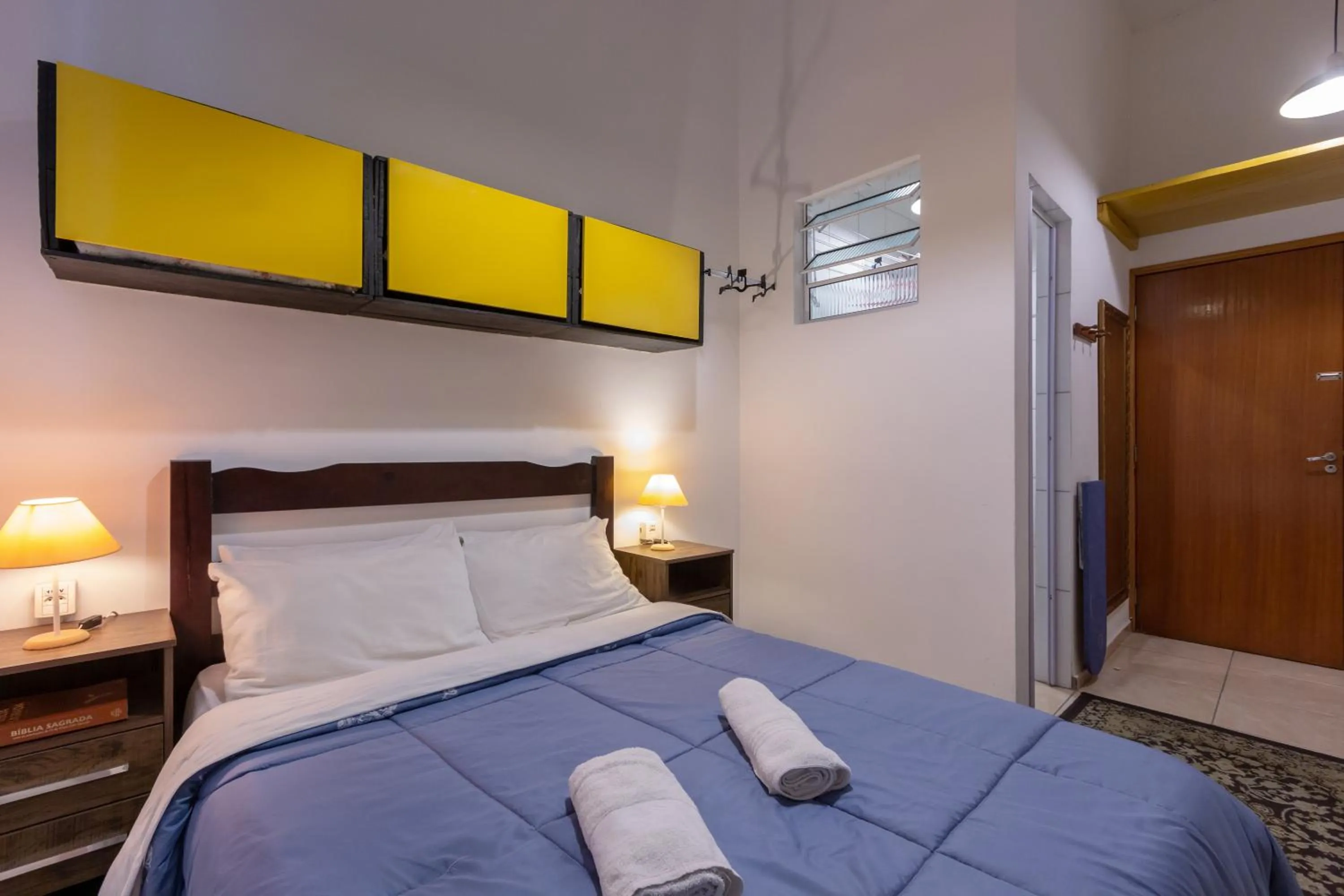 Bed in BH Studios Hotel Brás