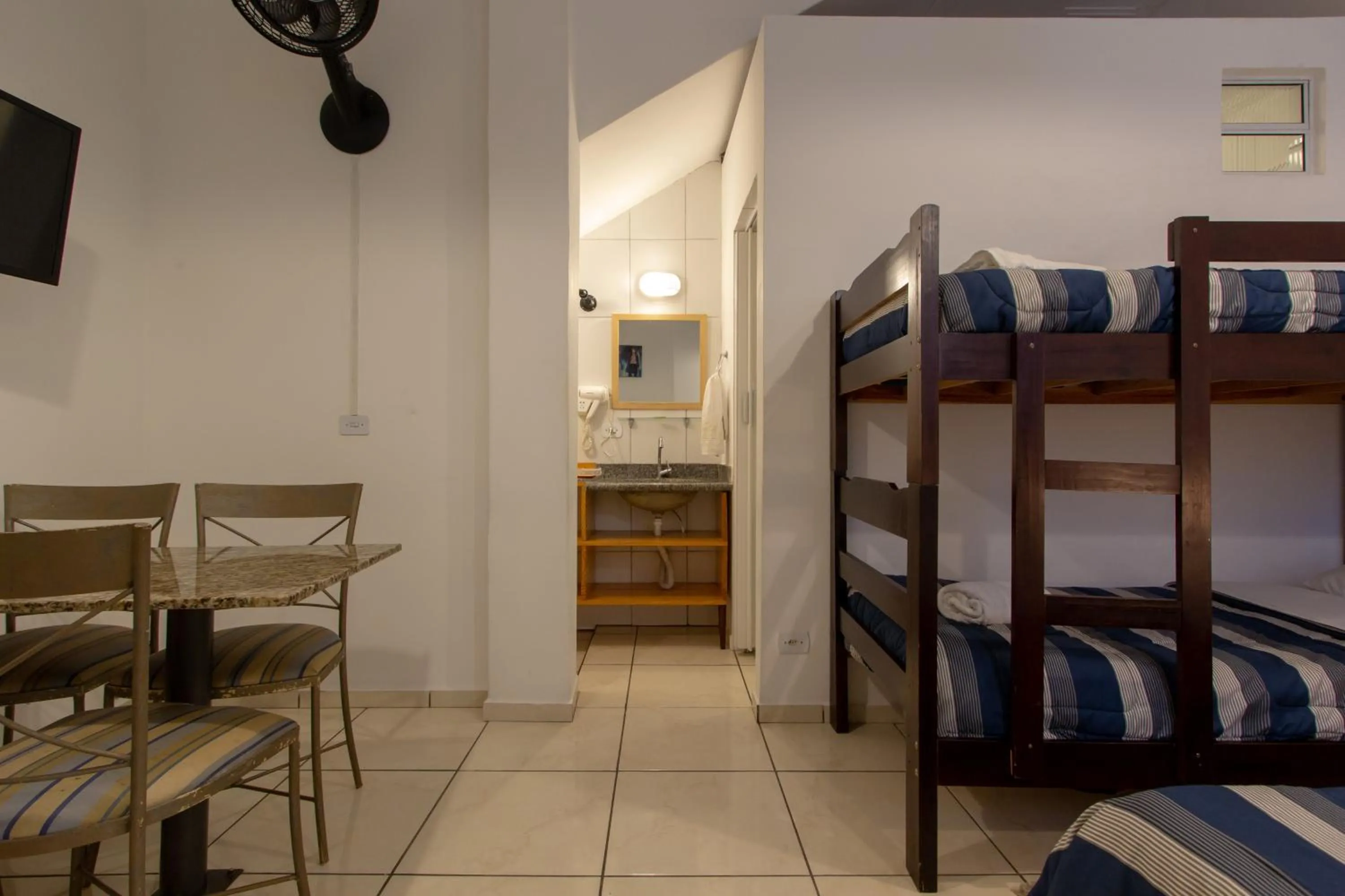 Bed in BH Studios Hotel Brás