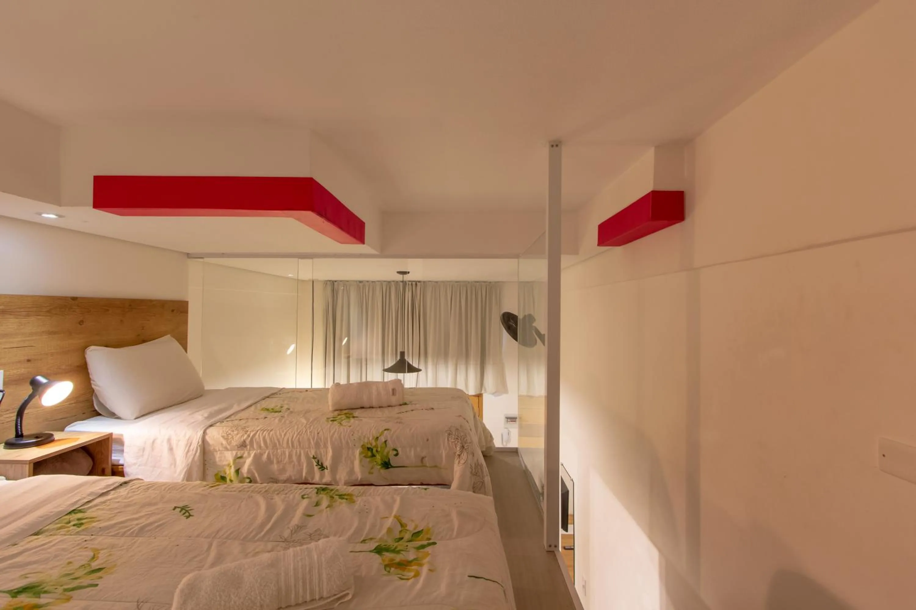 Bed in BH Studios Hotel Brás