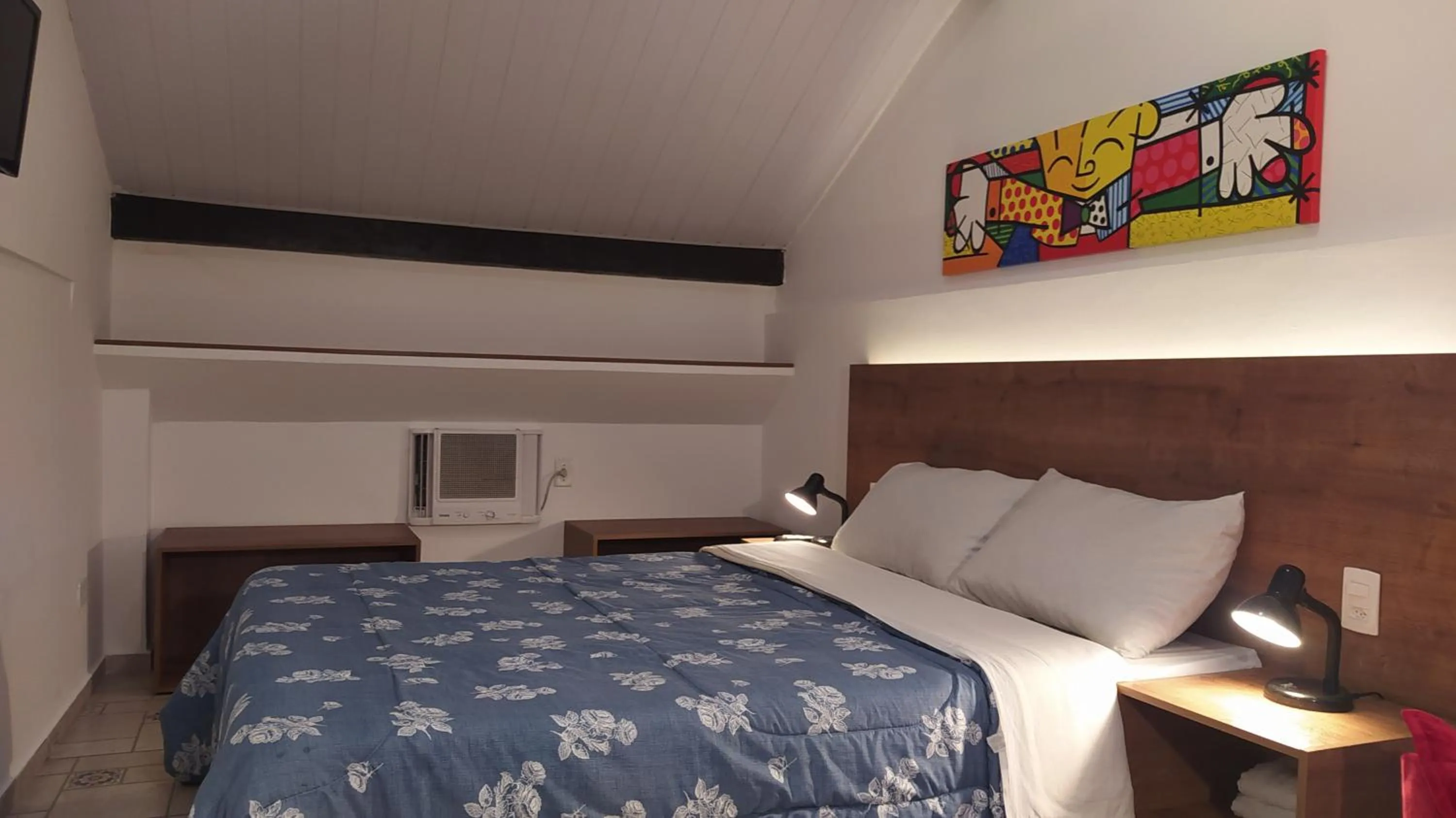 Bed in BH Studios Hotel Brás