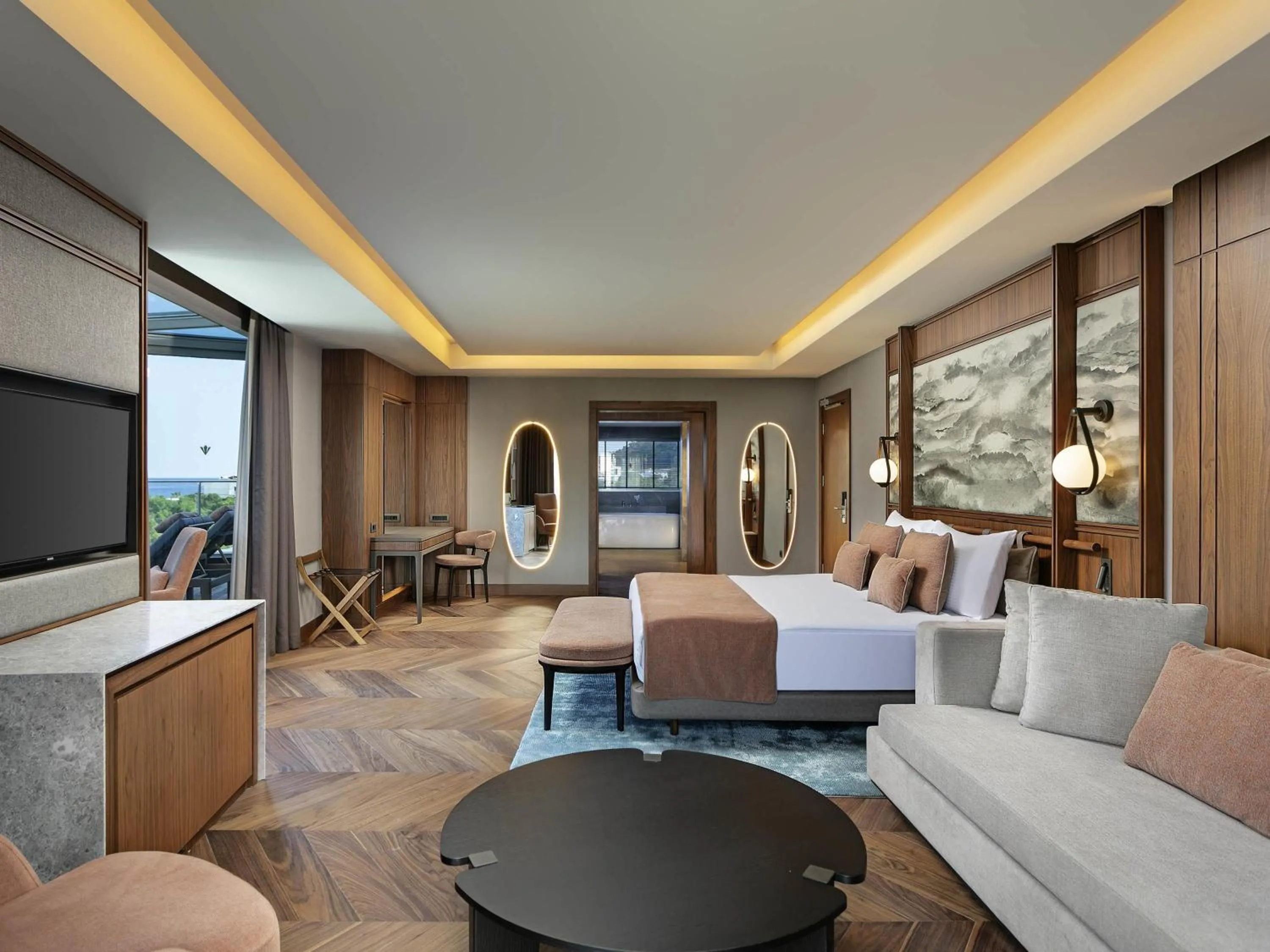 Bedroom, Bed in Rixos Sungate - The Land of Legends Access