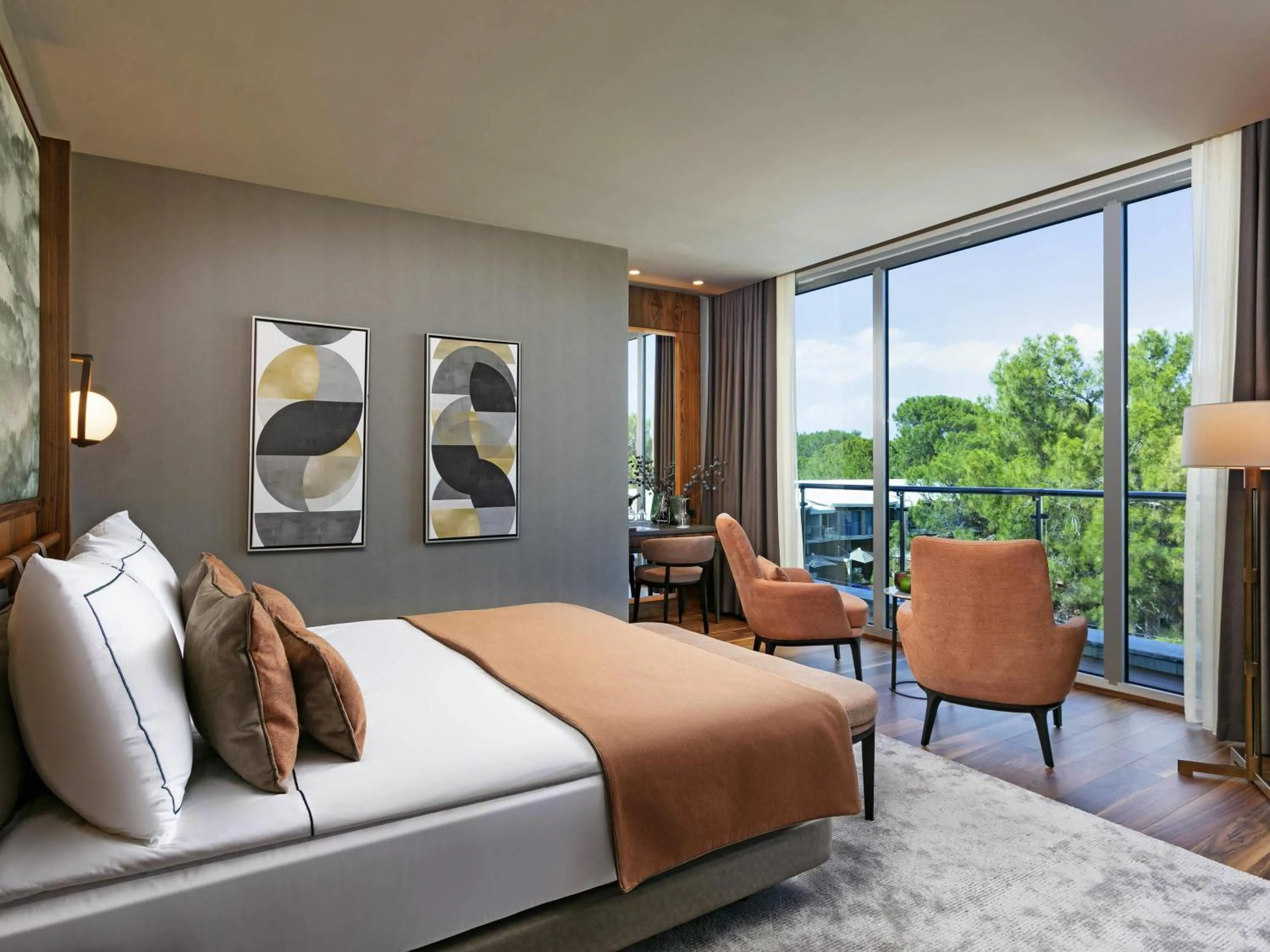 Bedroom, Bed in Rixos Sungate - The Land of Legends Access