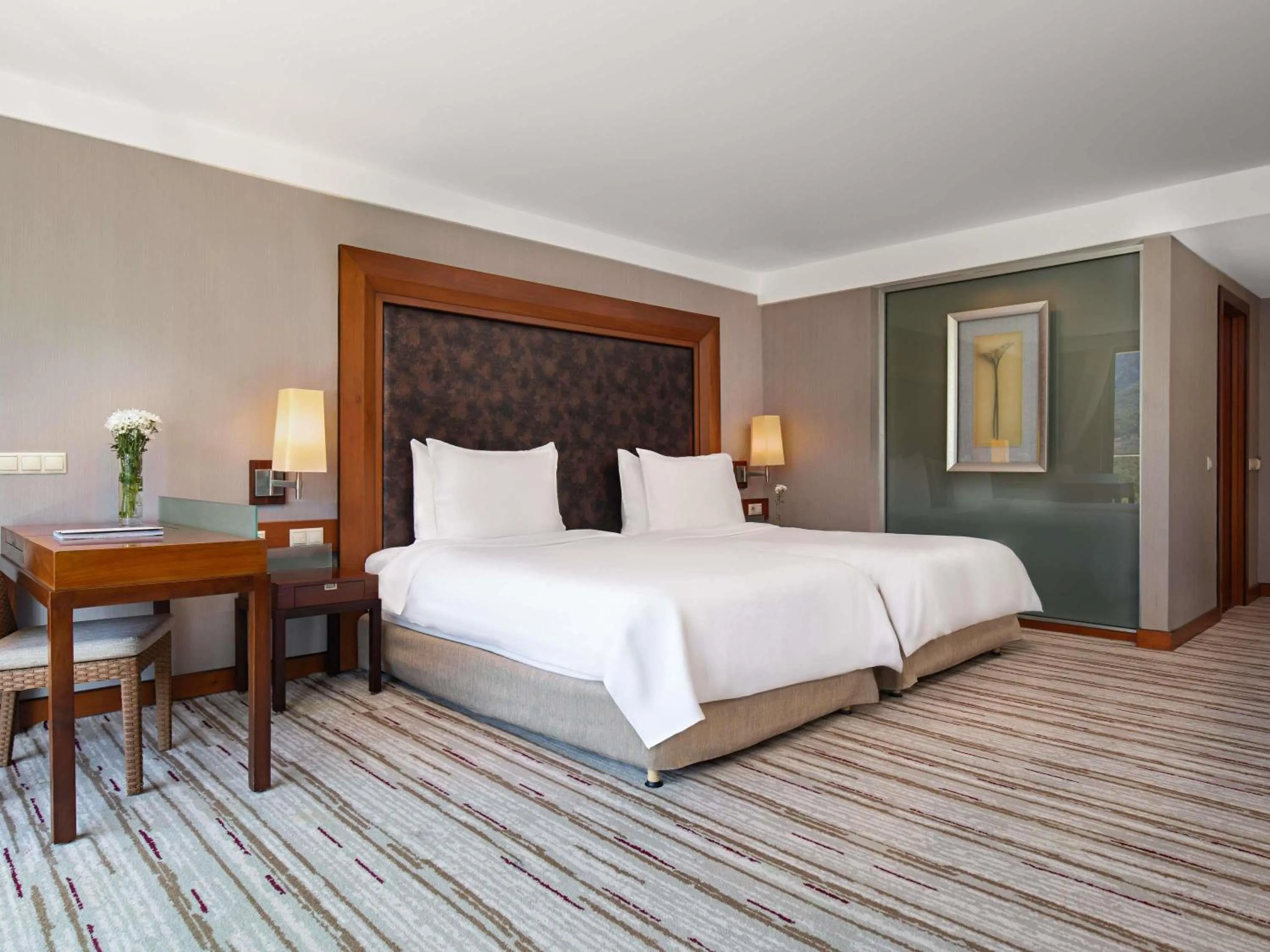 Bedroom, Bed in Rixos Sungate - The Land of Legends Access