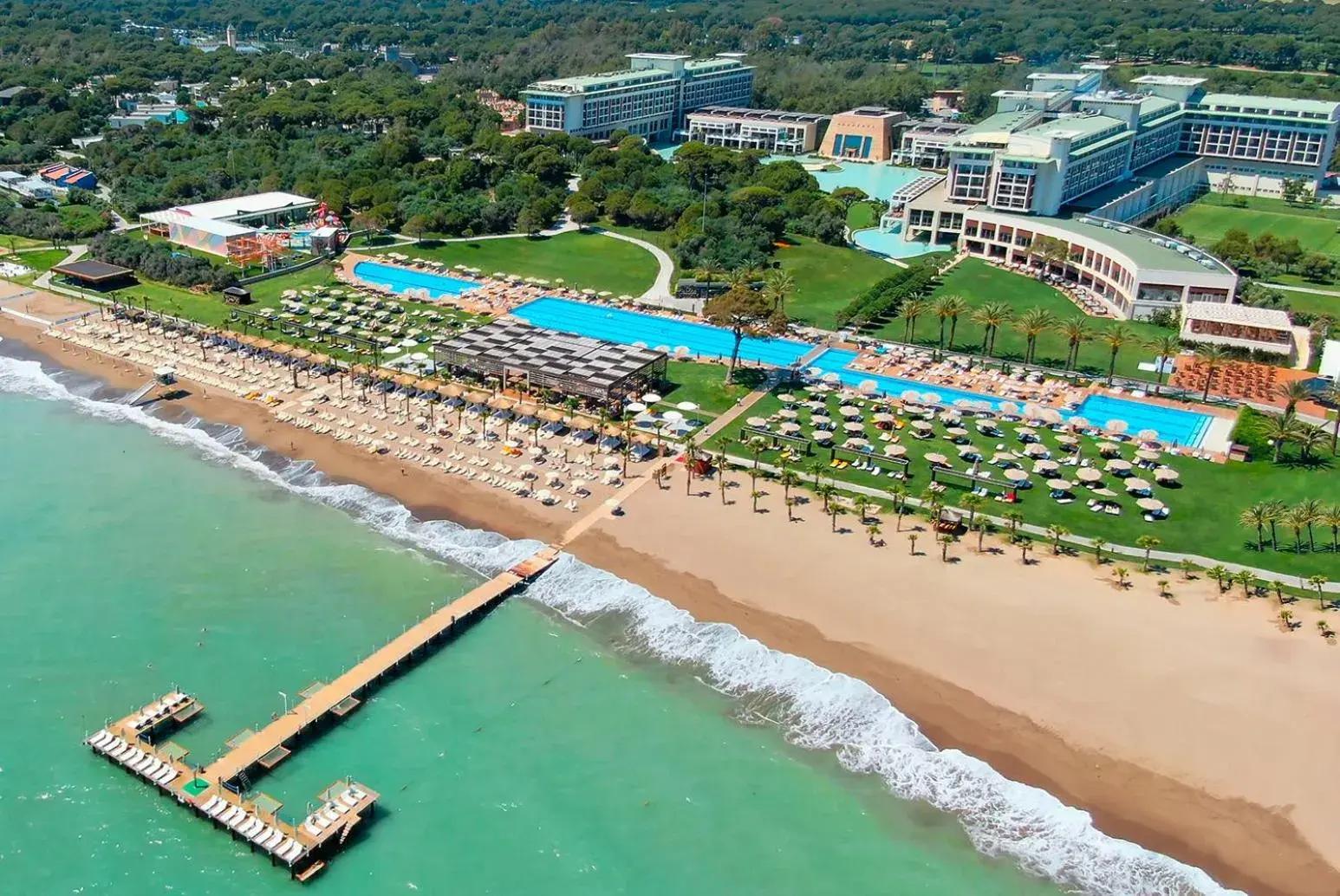 Bird's eye view in Rixos Premium Belek - The Land of Legends Access Bird's eye view in Rixos Premium Belek - The Land of Legends Access