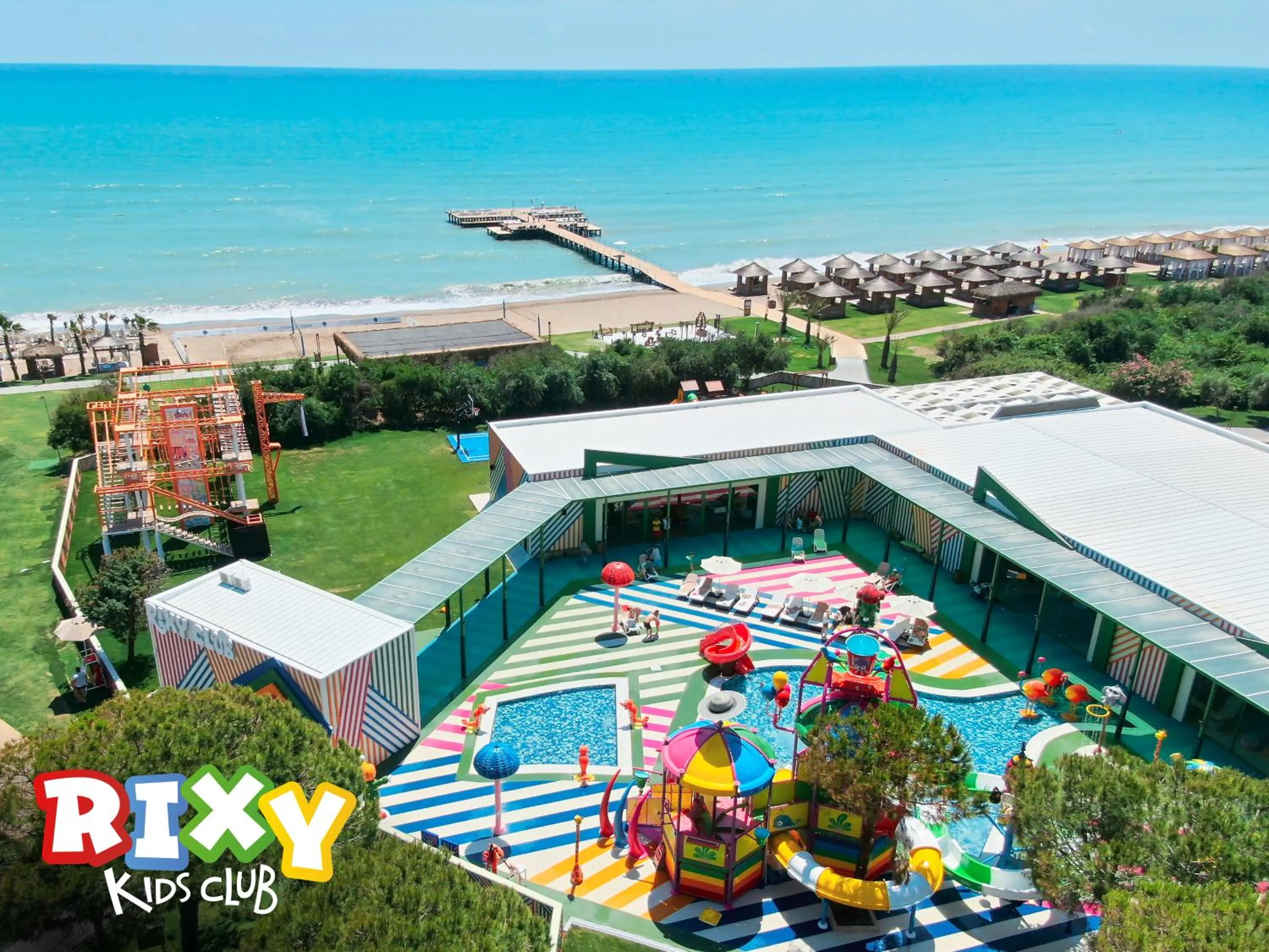 Bird's eye view in Rixos Premium Belek - The Land of Legends Access