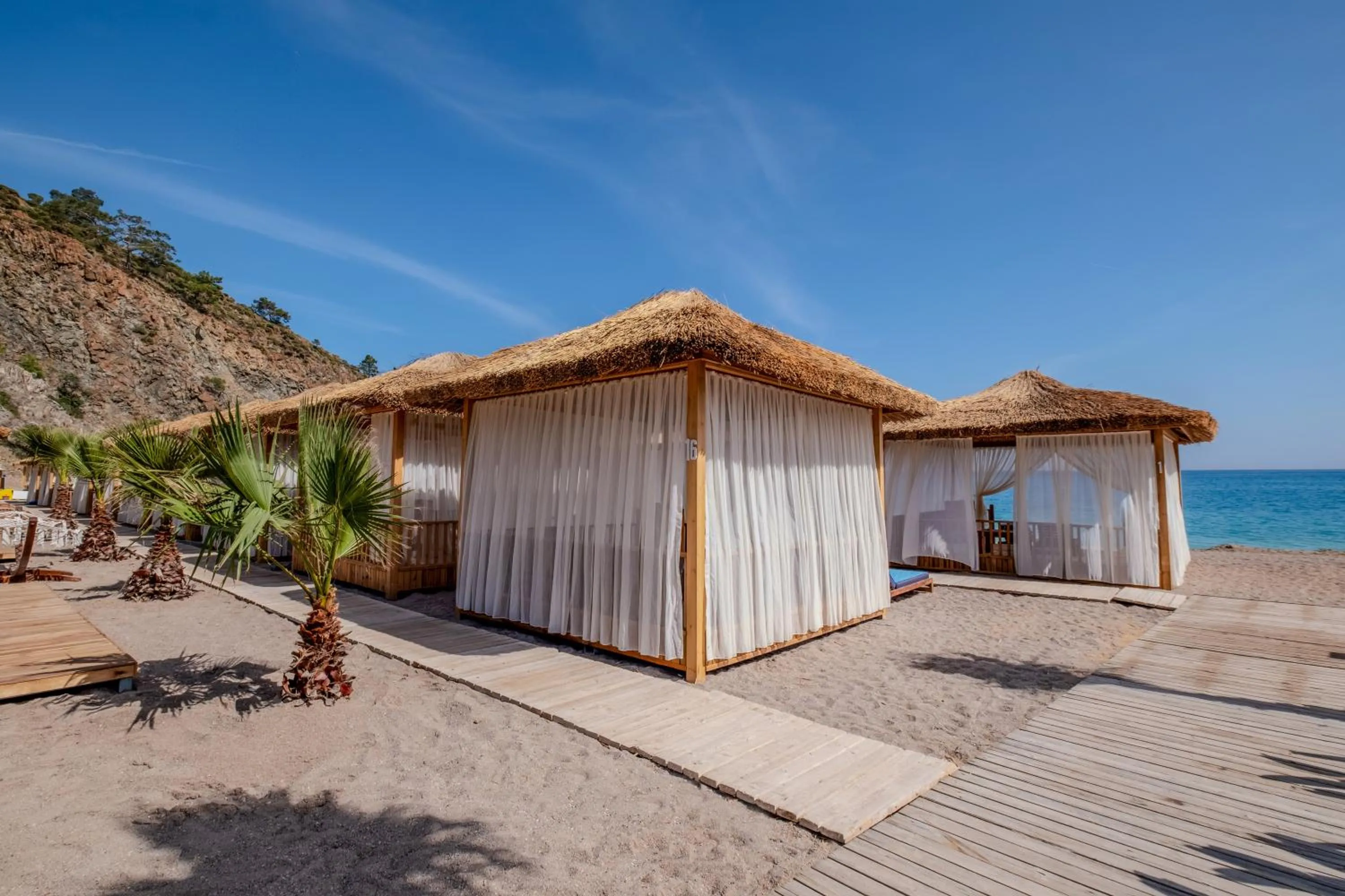 Beach in Rixos Premium Tekirova - The Land of Legends Access