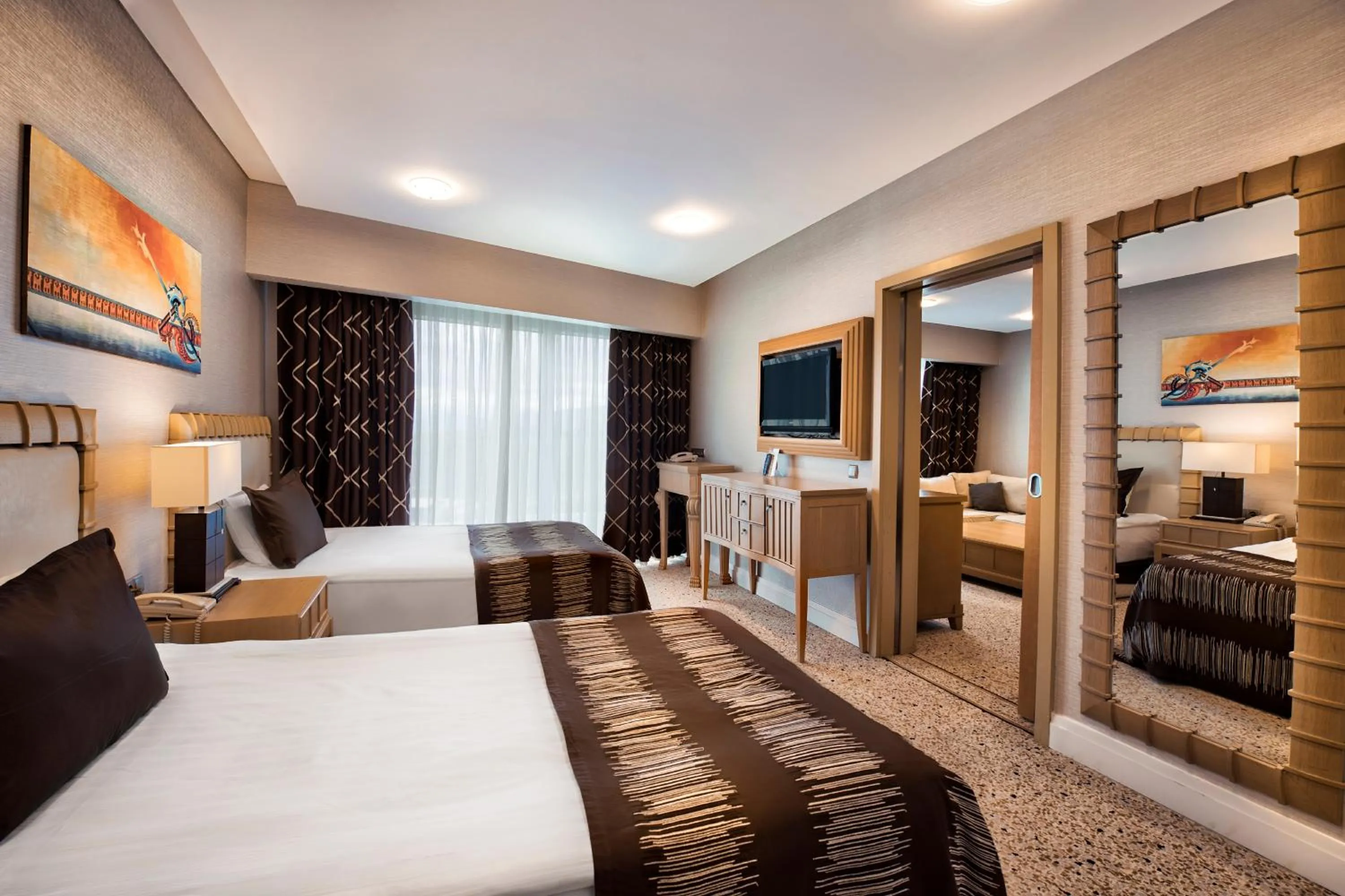 Bed in Grand Hotel Konya