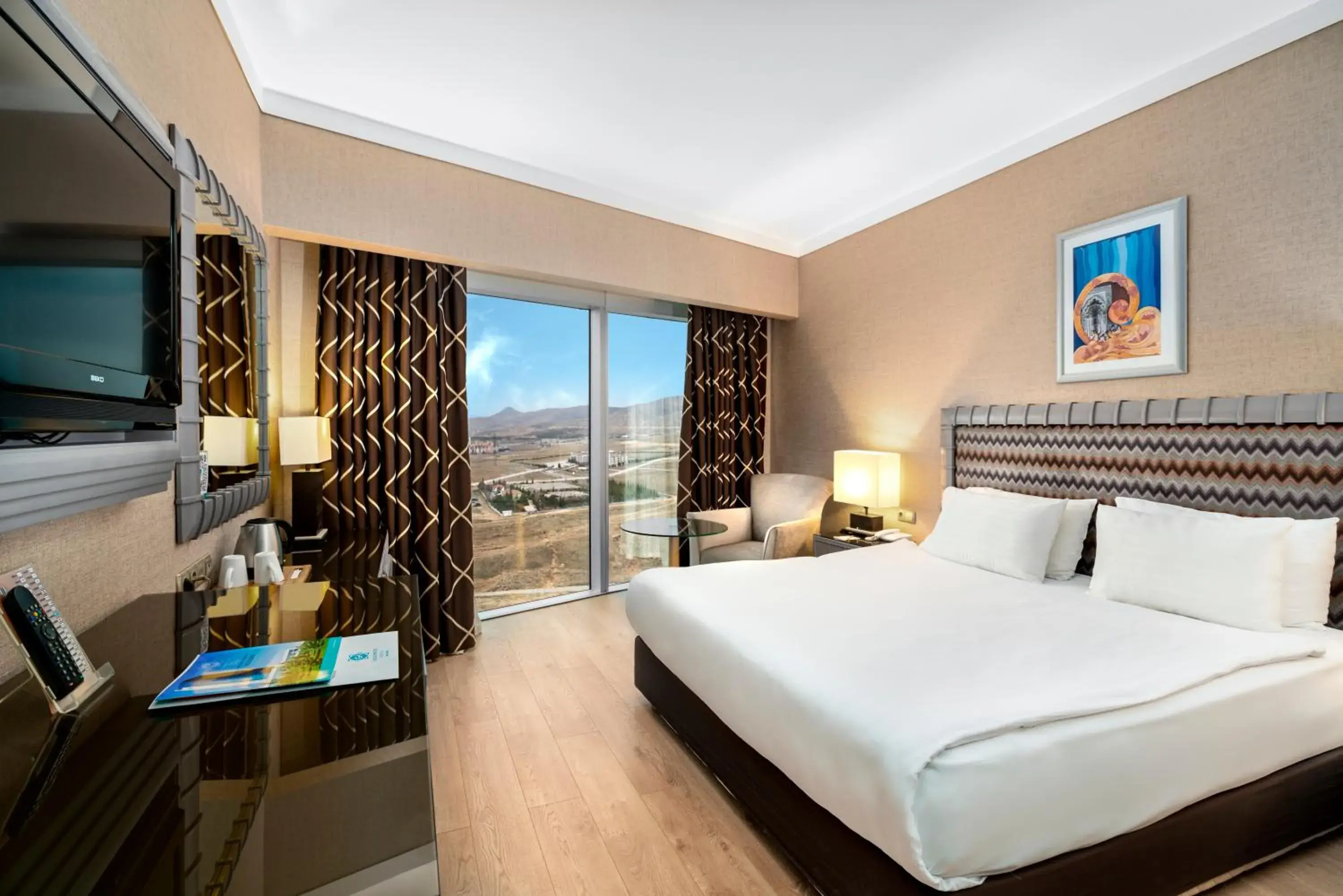 Bed in Grand Hotel Konya Bed in Grand Hotel Konya