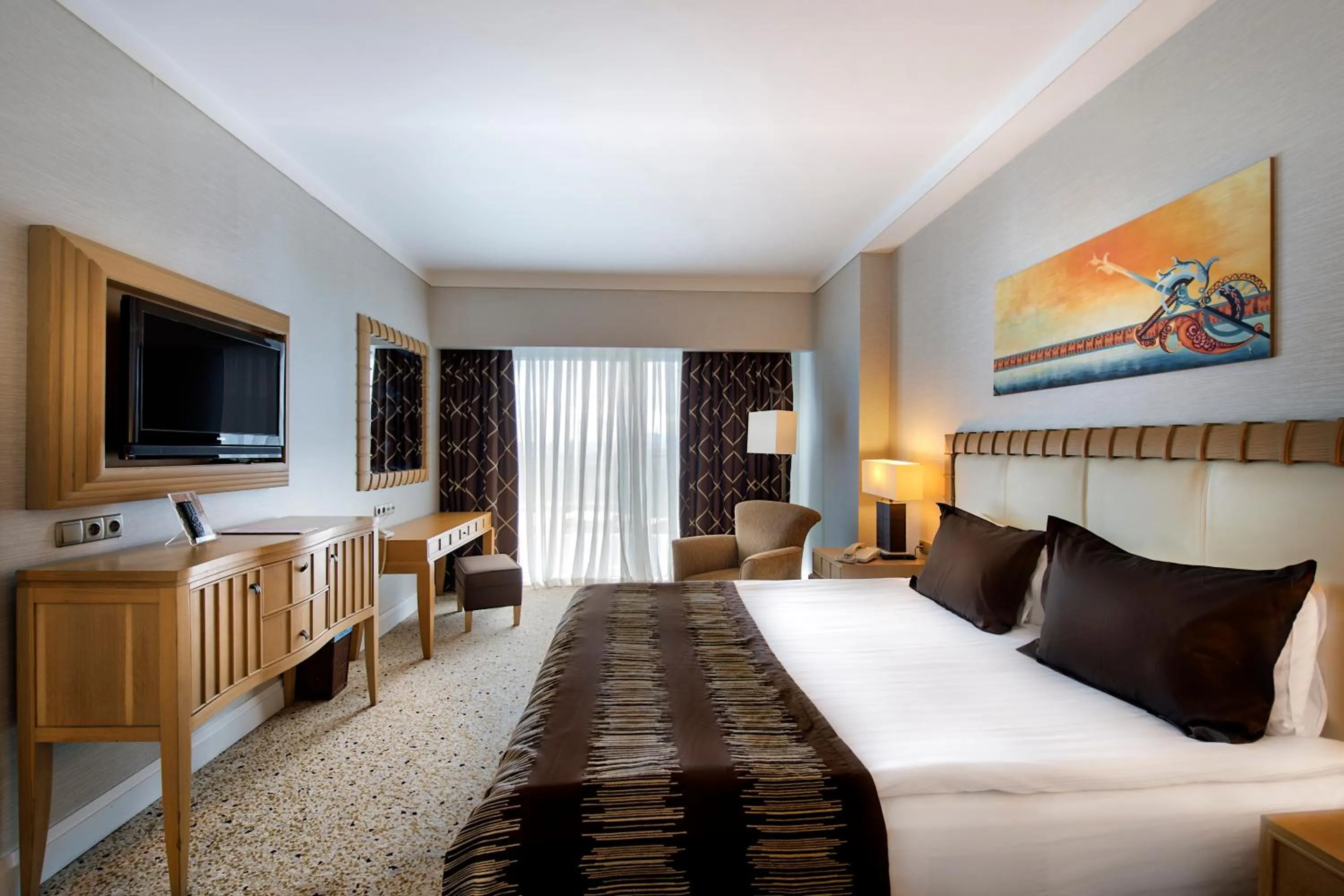 Bed in Grand Hotel Konya