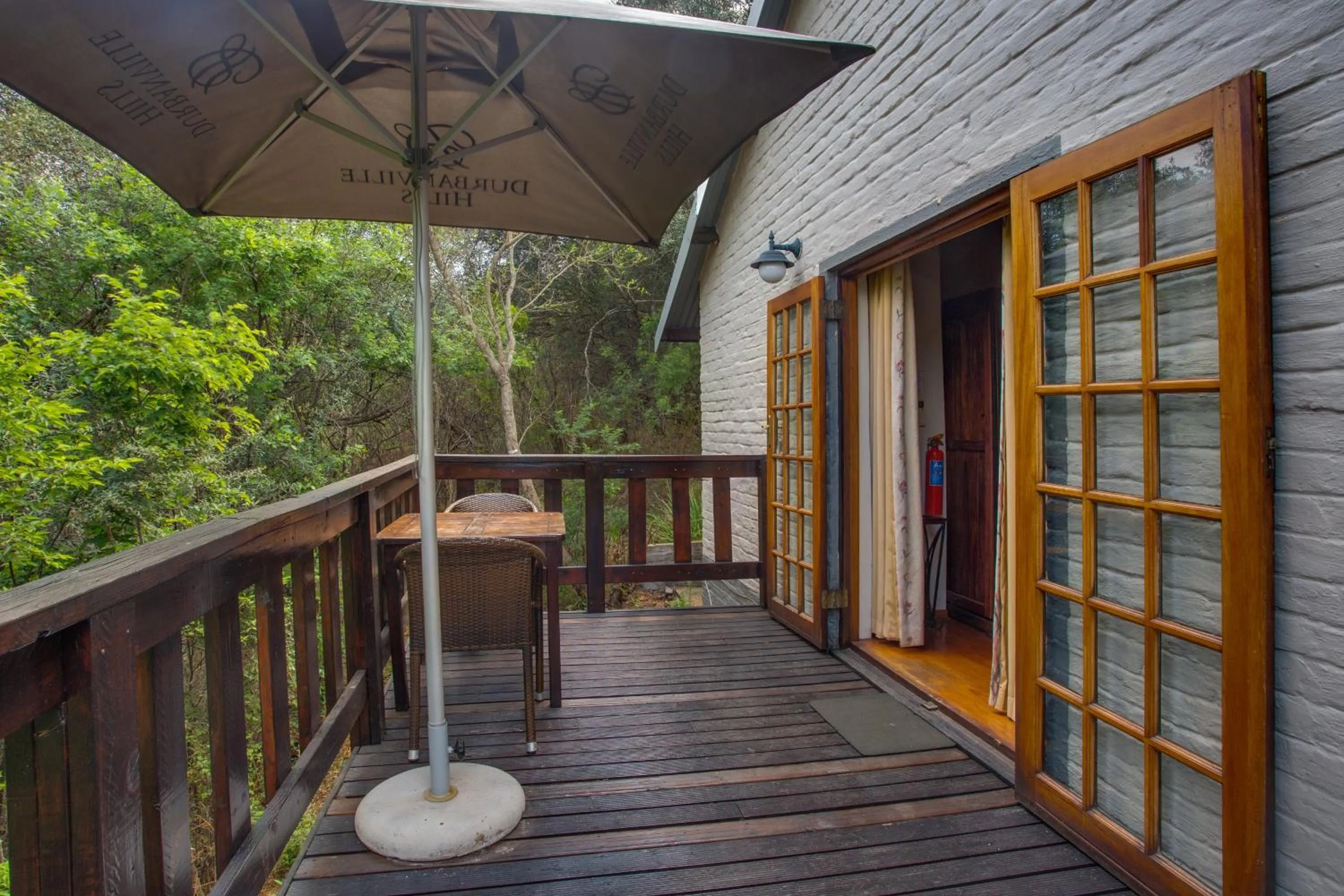 Balcony/Terrace in Whispering Pines Country Estate