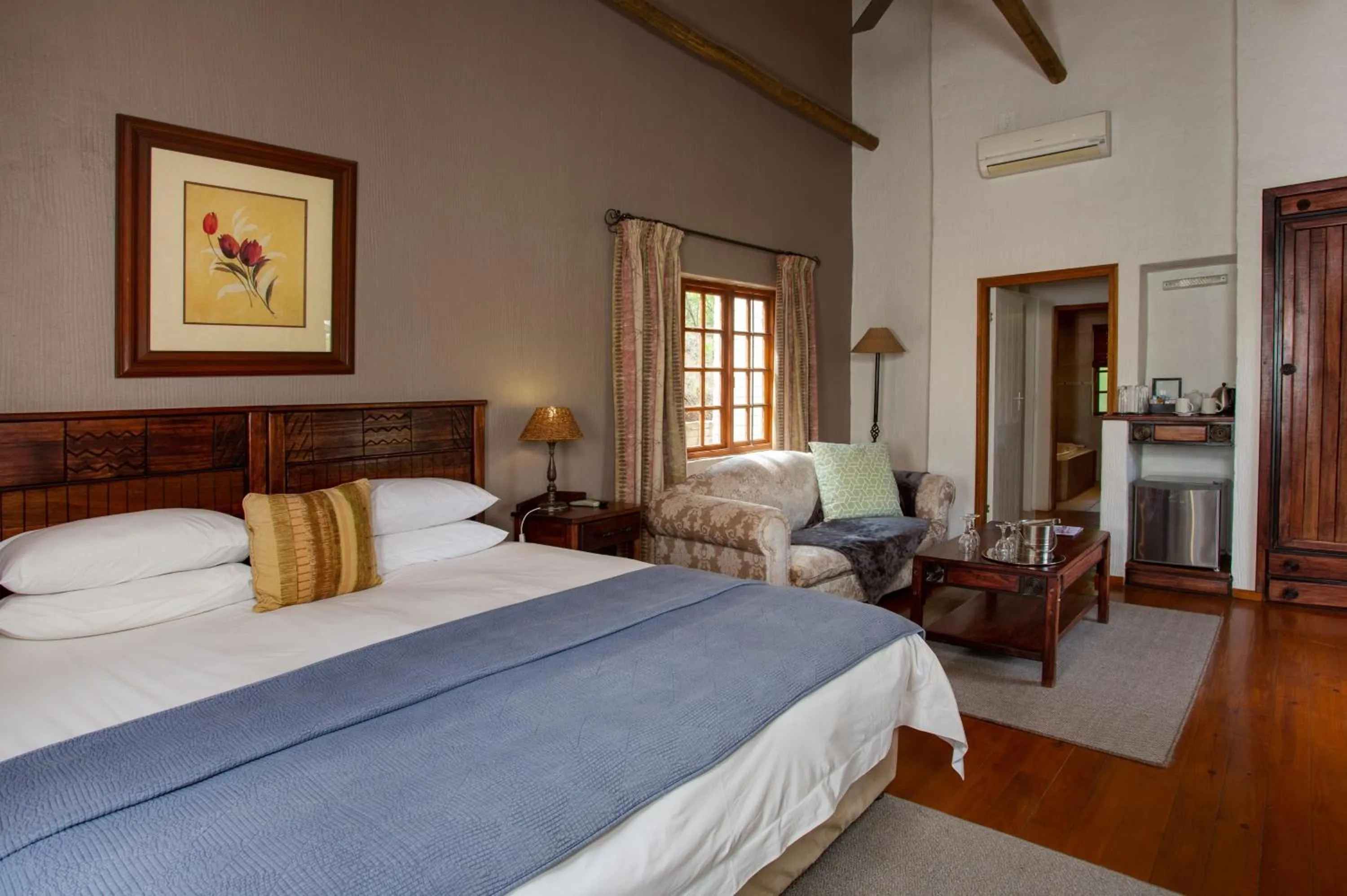 Bed in Whispering Pines Country Estate