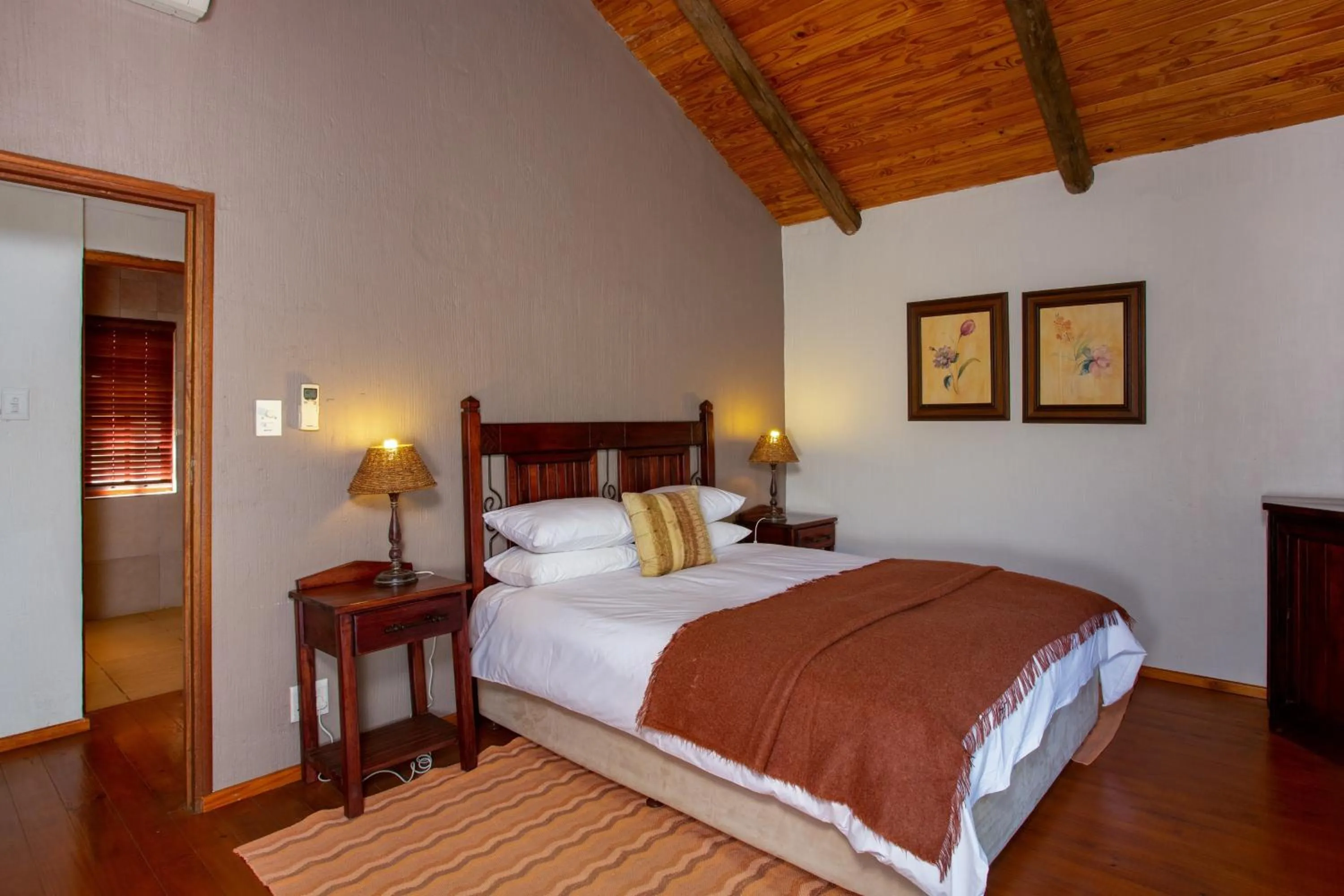 Bed in Whispering Pines Country Estate