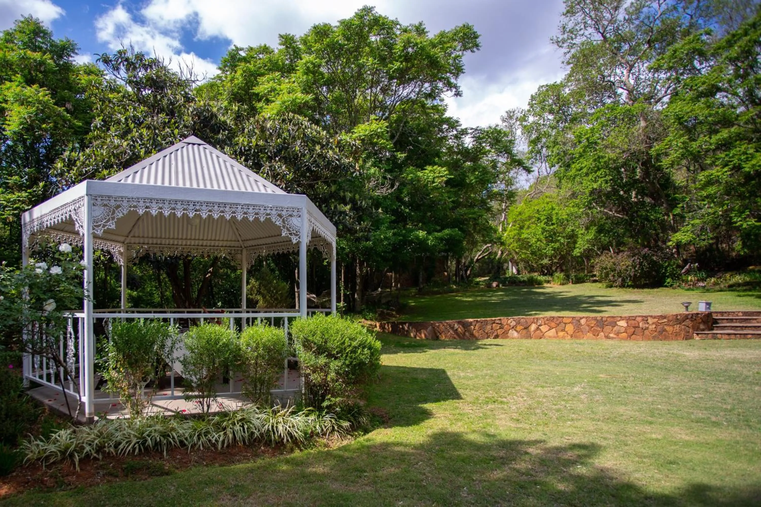 Garden in Whispering Pines Country Estate