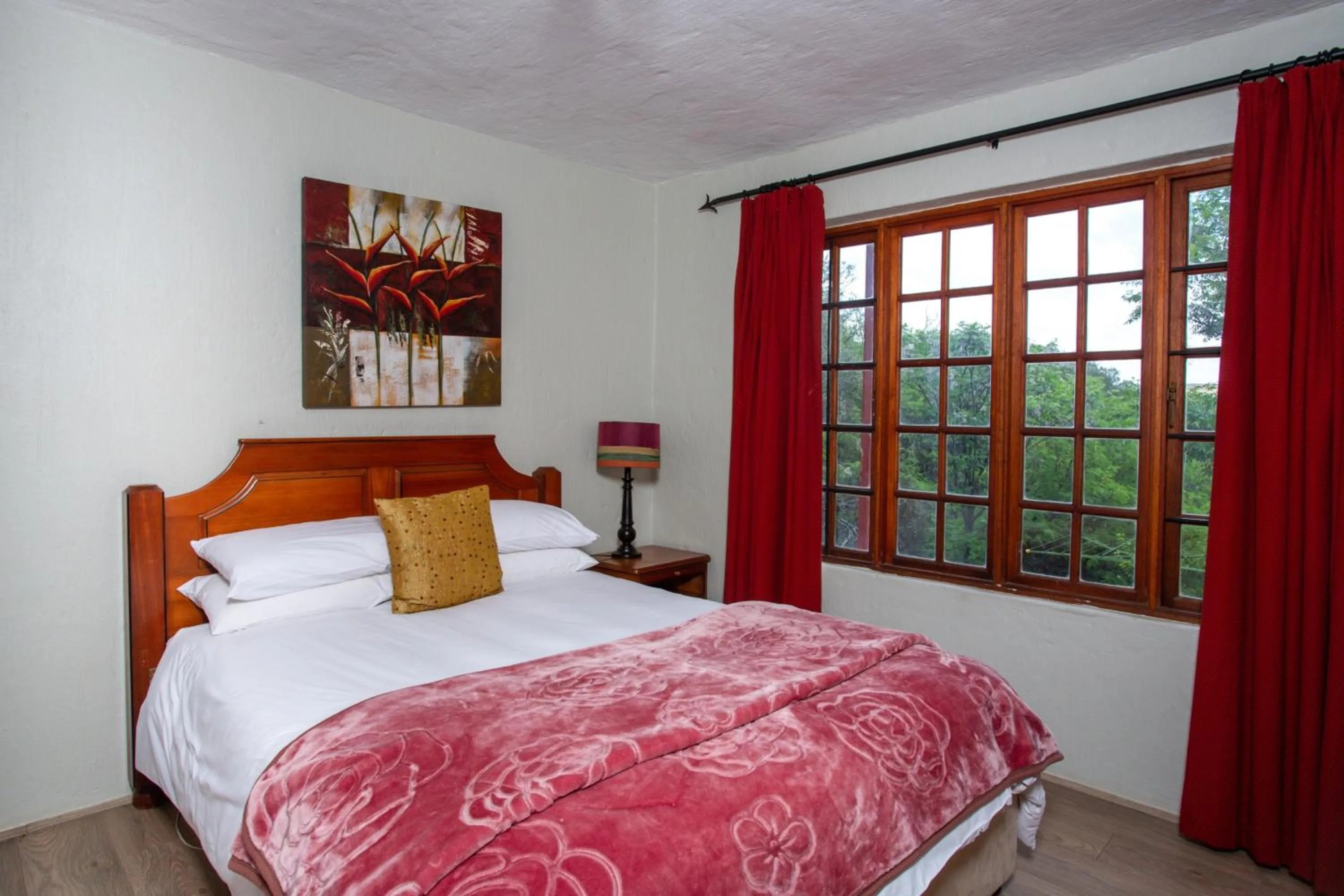 Bed in Whispering Pines Country Estate