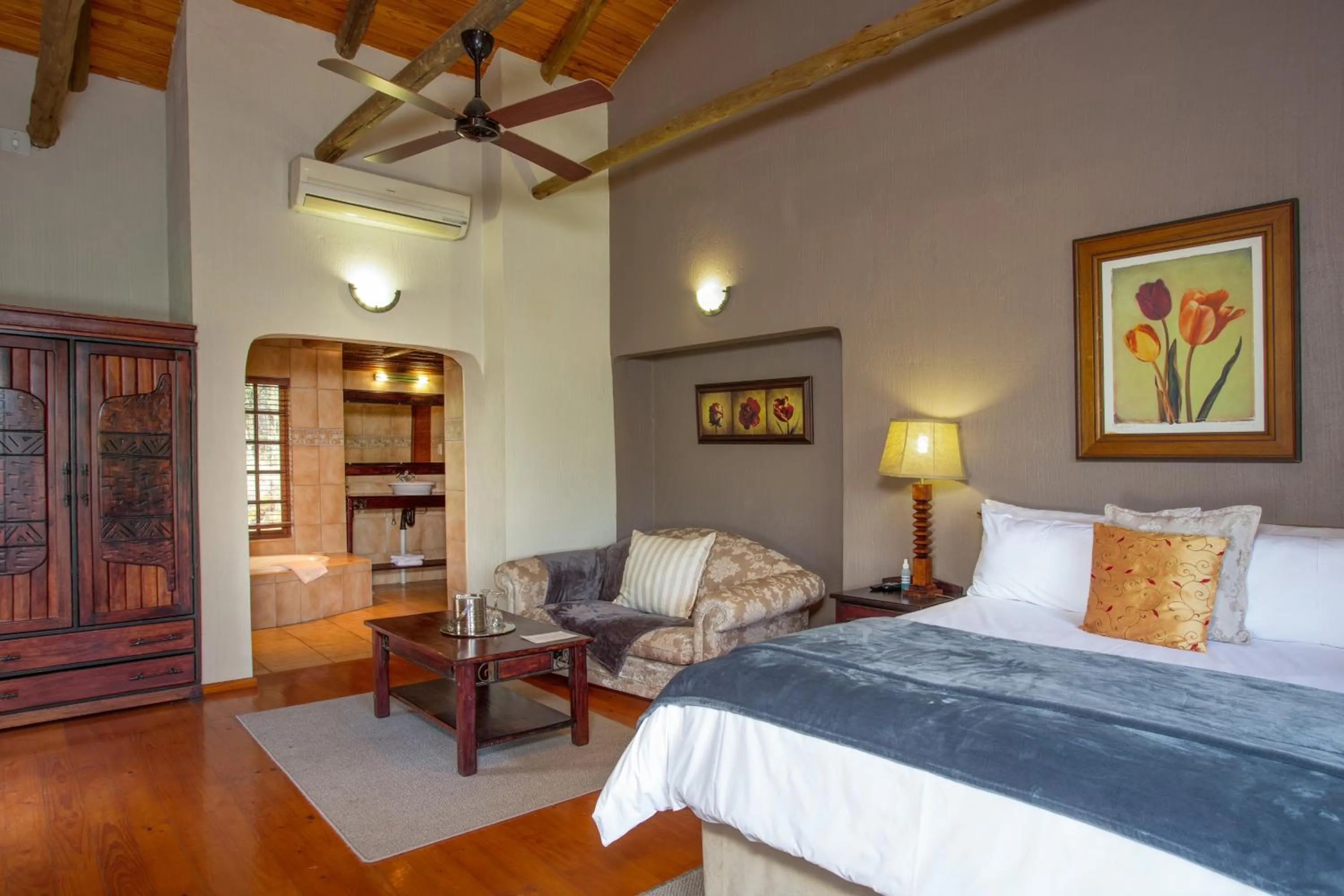 Bed in Whispering Pines Country Estate