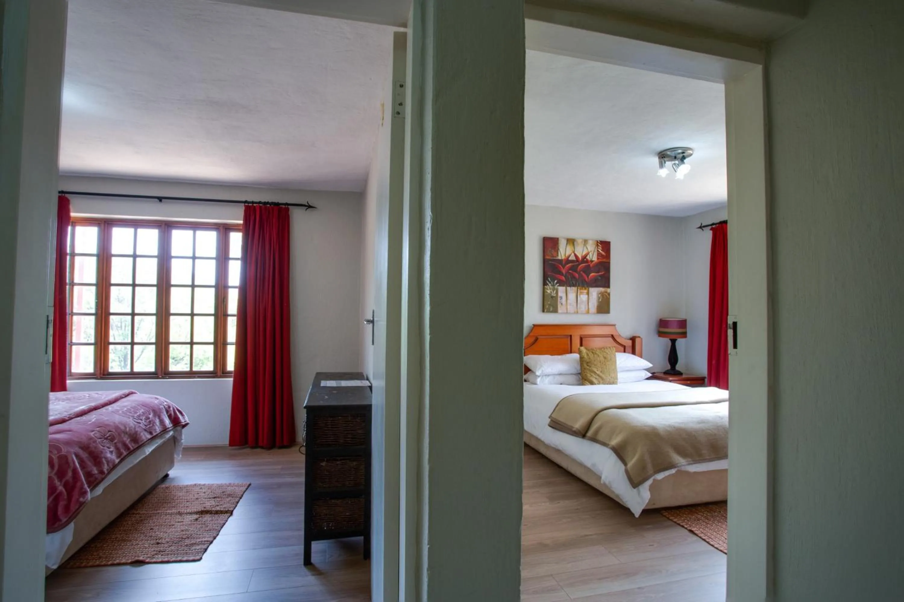 Bedroom in Whispering Pines Country Estate