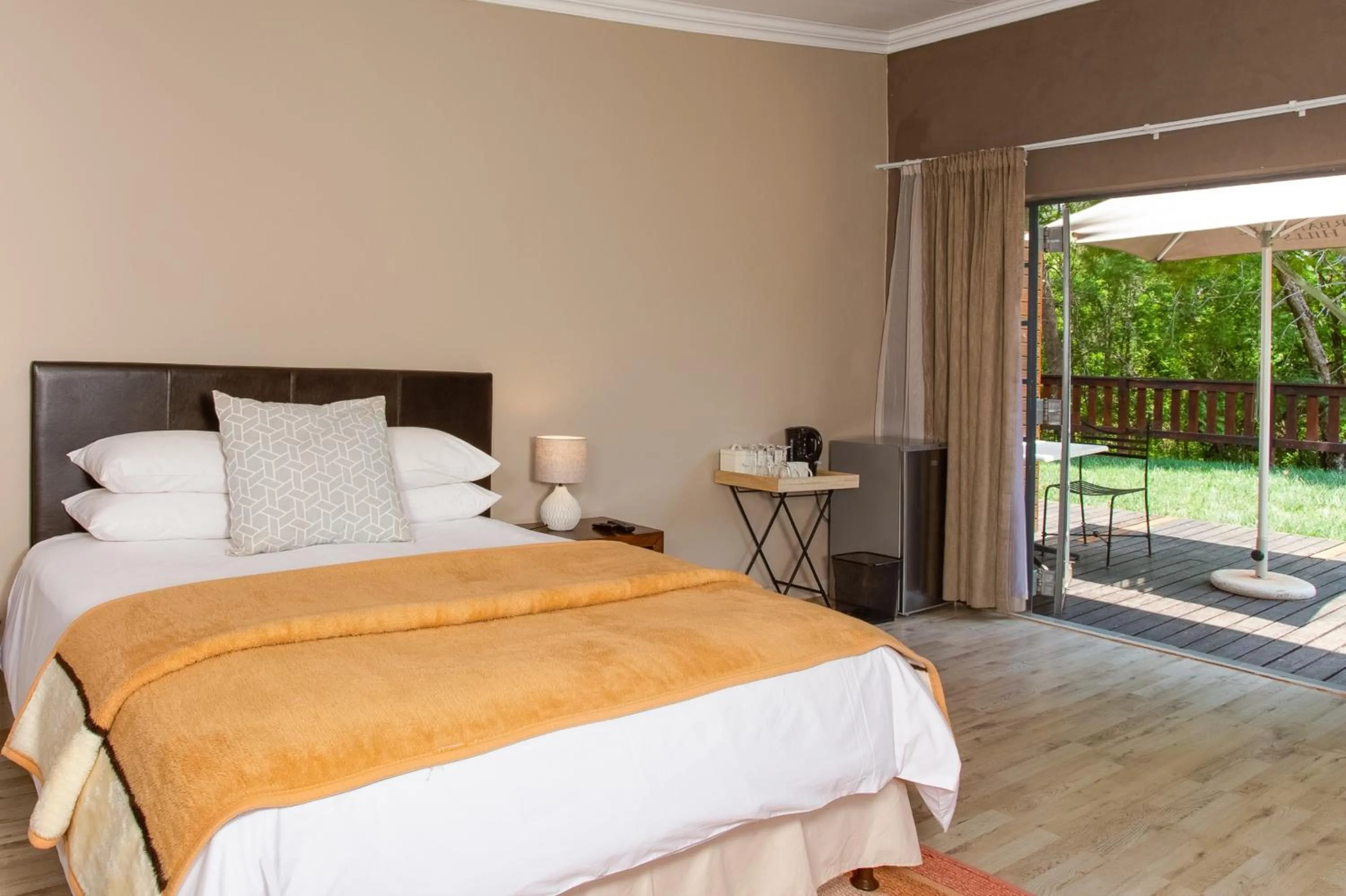 Bed in Whispering Pines Country Estate