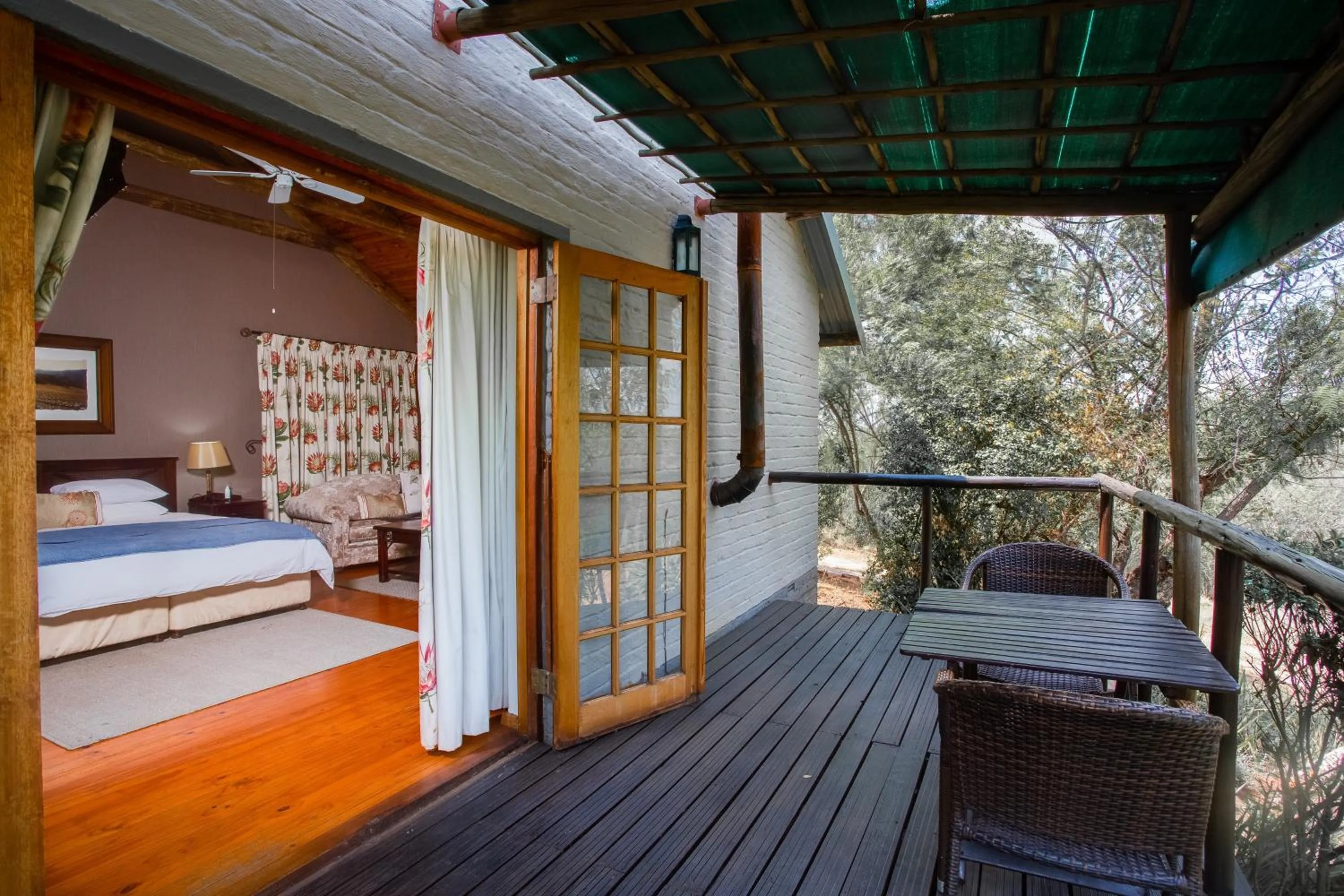 Balcony/Terrace in Whispering Pines Country Estate