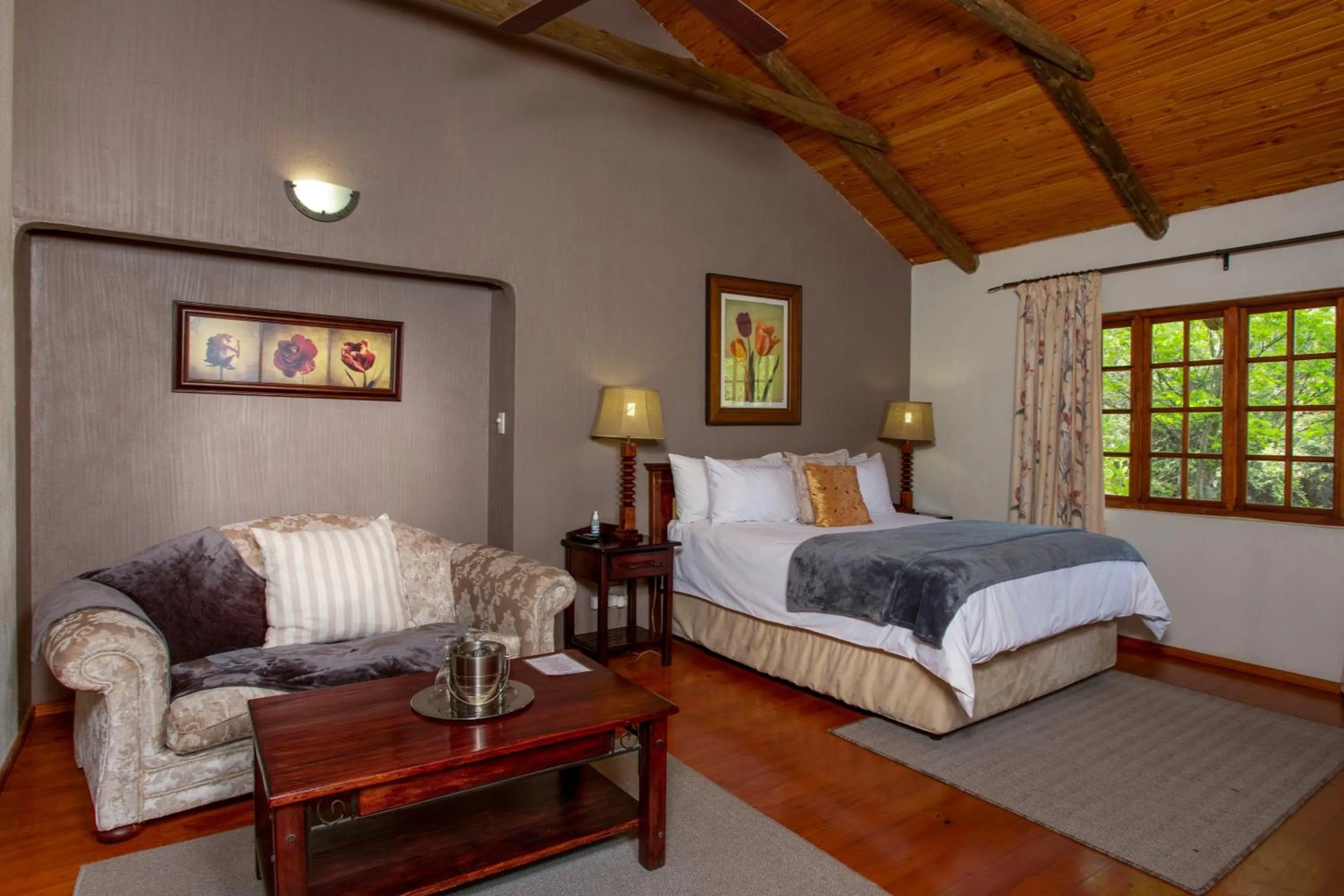 Bed in Whispering Pines Country Estate