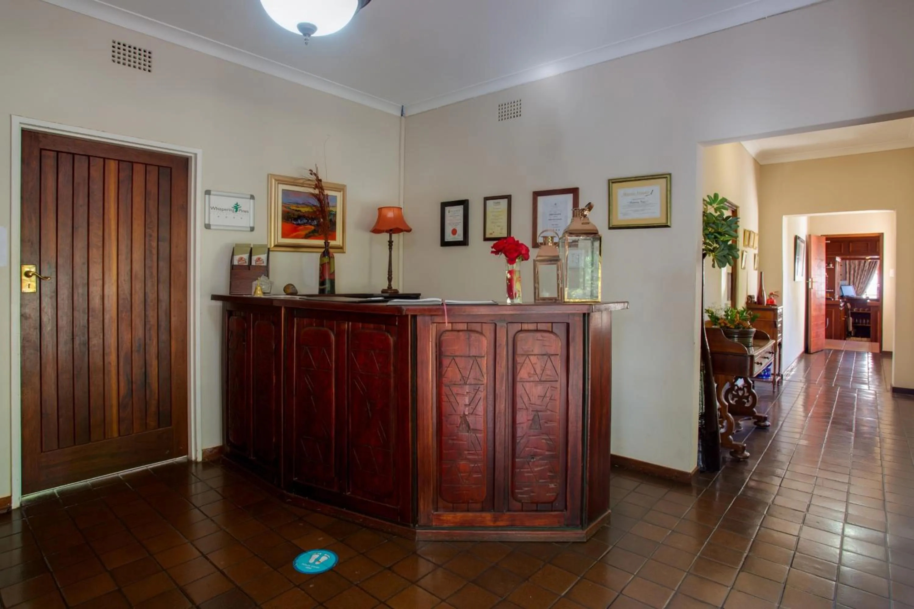 Lobby or reception in Whispering Pines Country Estate