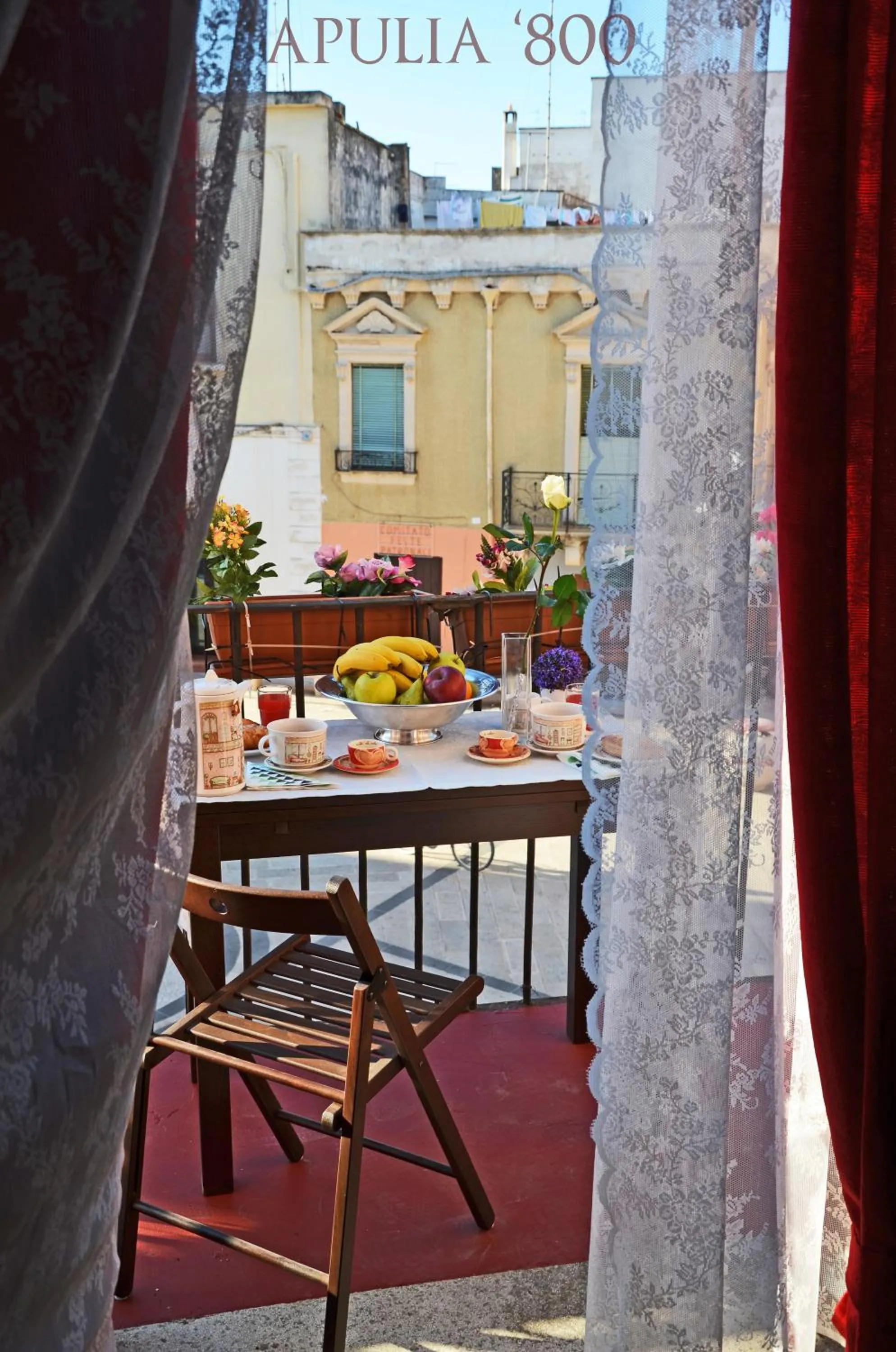 City view in Apulia '800