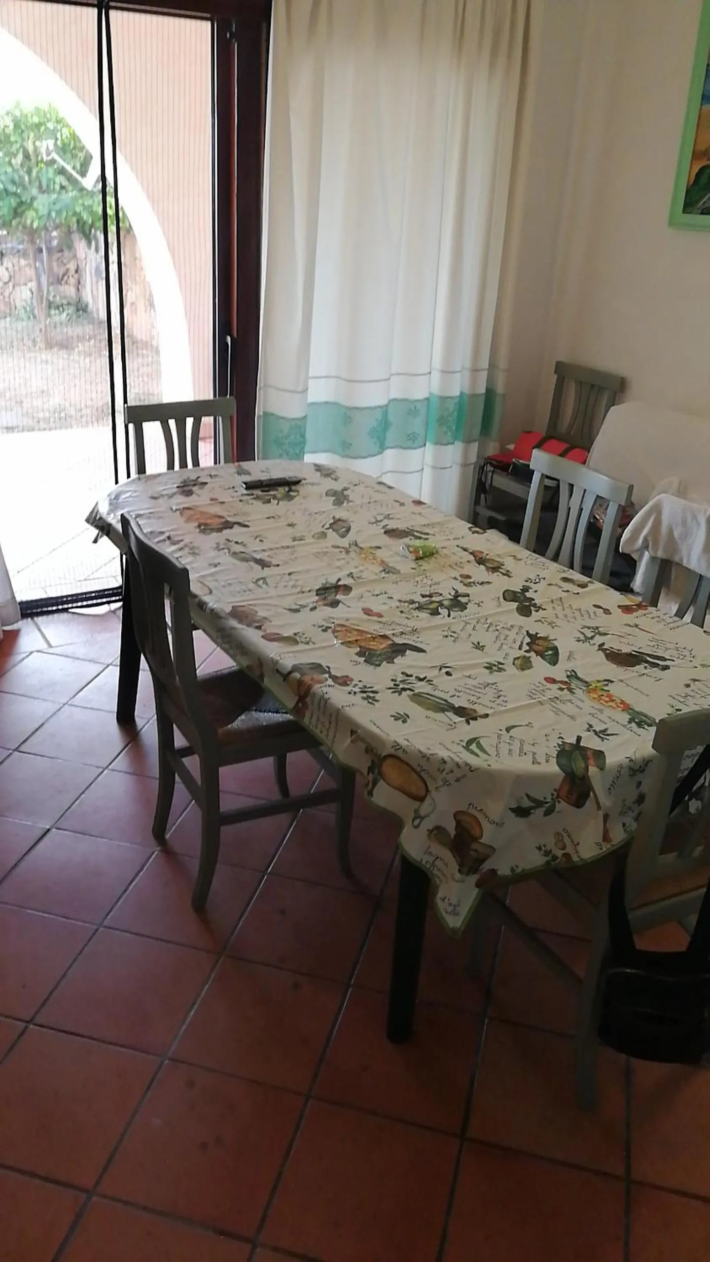 Living room in Cala Delfino