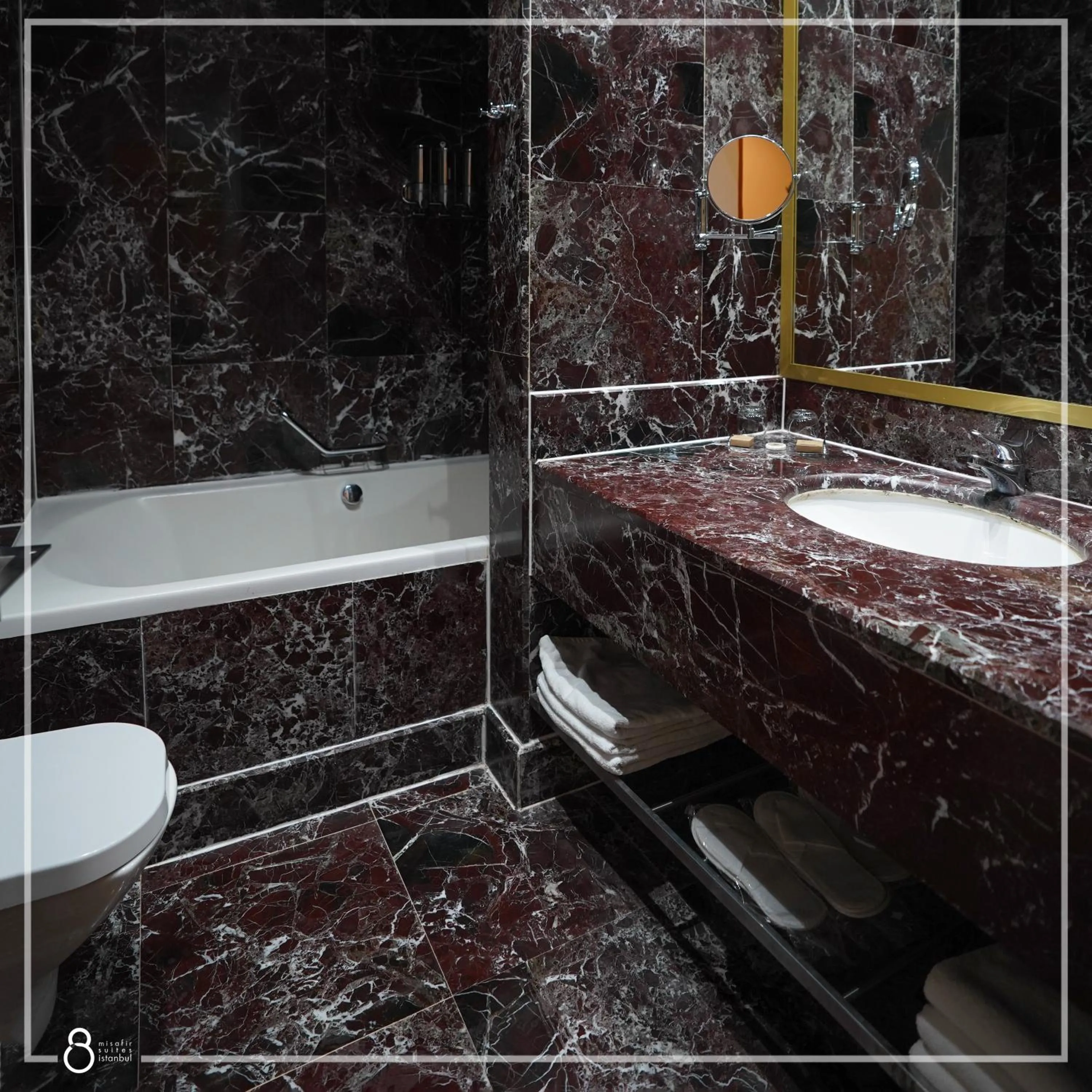 Toilet in Misafir Suites 8 Istanbul