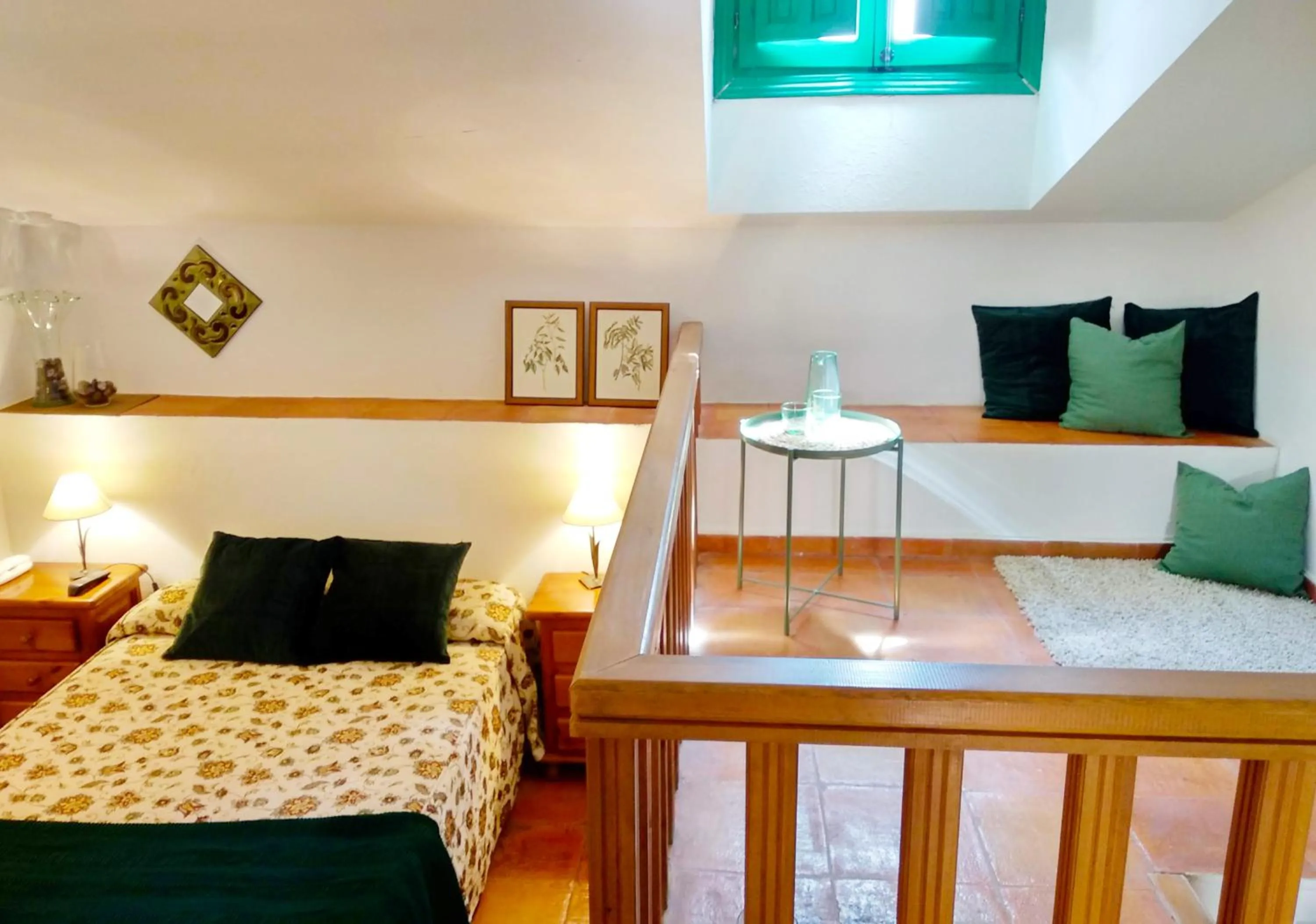 Bed in Hotel Palacio Buenavista