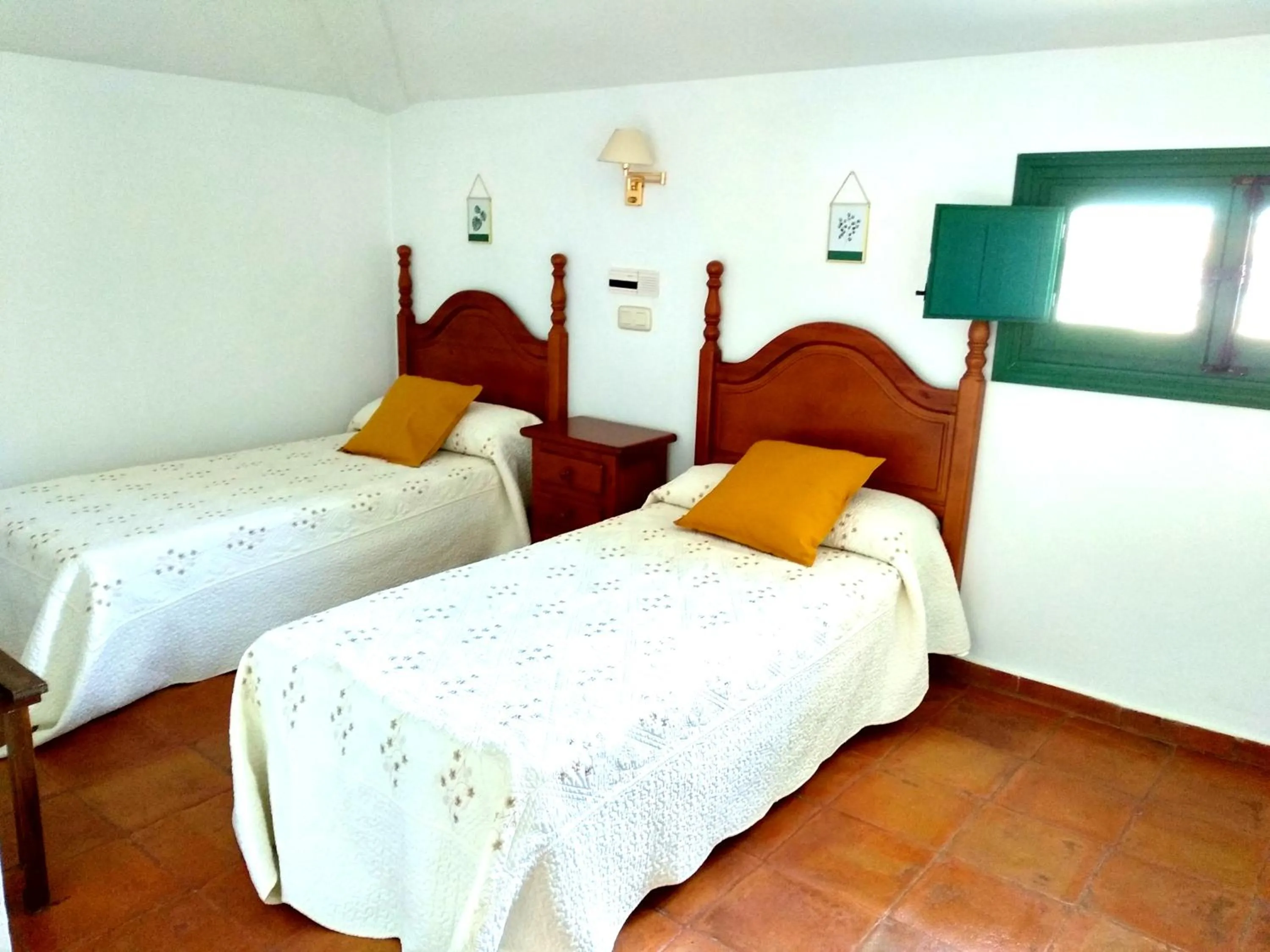 Bed in Hotel Palacio Buenavista