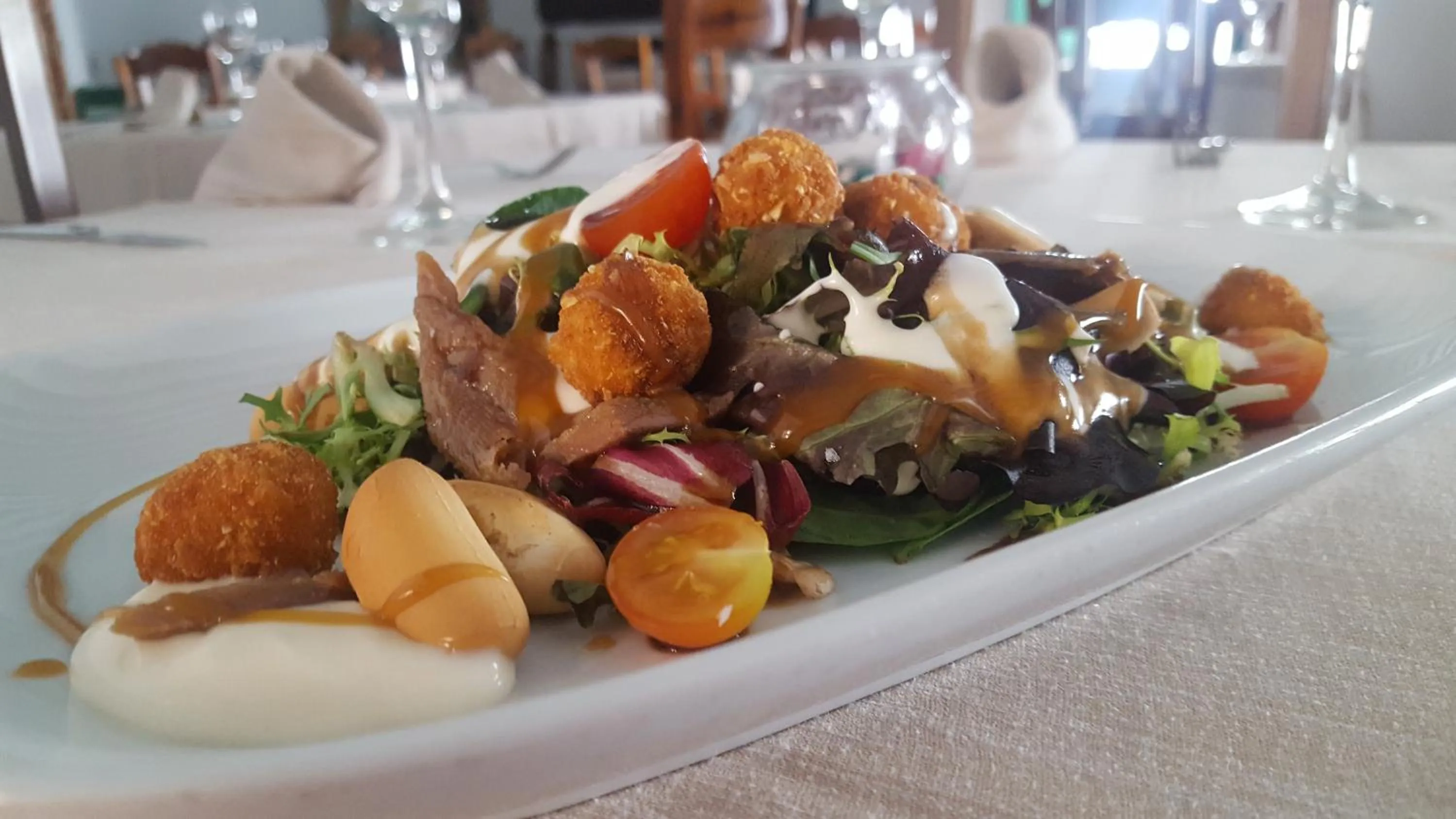 Food close-up in Hotel Palacio Buenavista