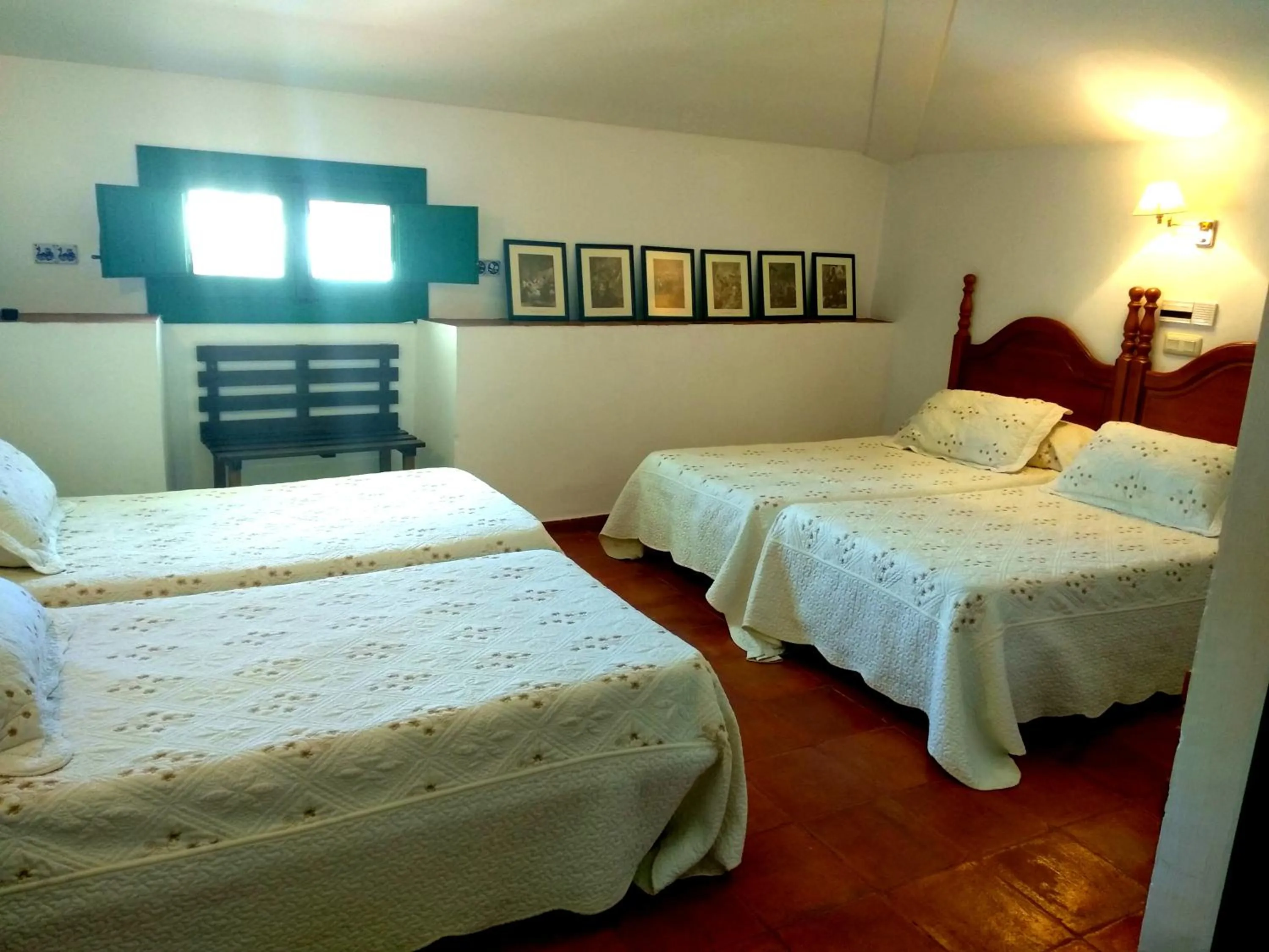 Bed in Hotel Palacio Buenavista